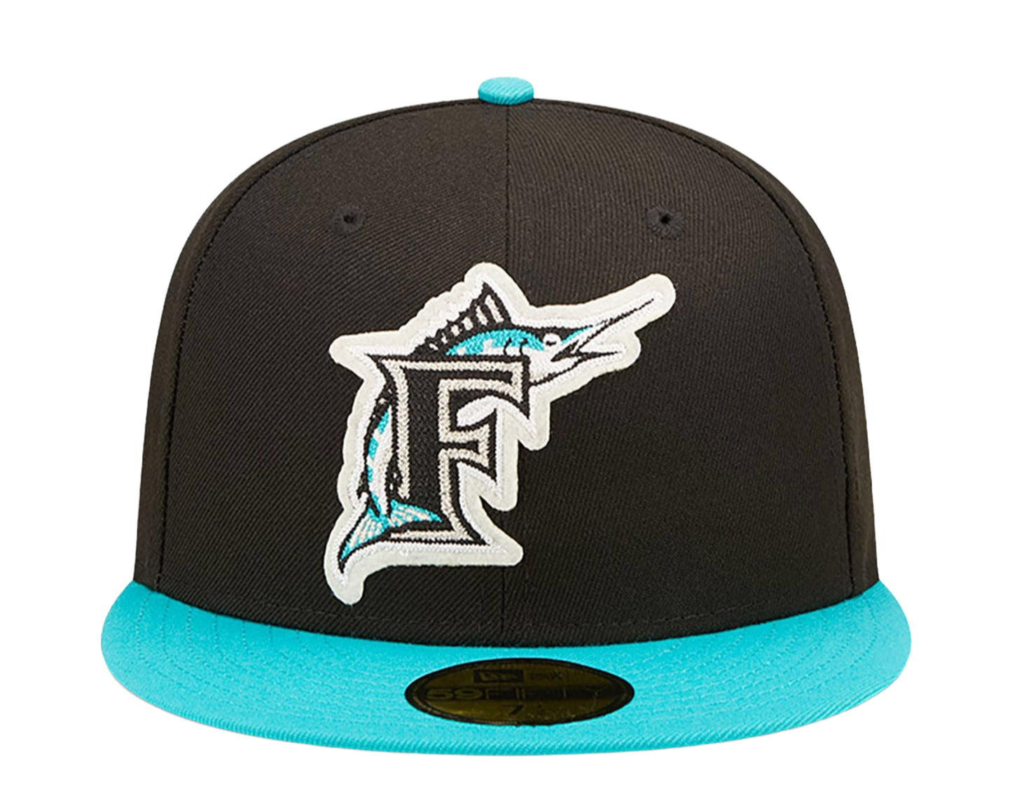 New Era Men Florida Marlins Hat ( Red Black)