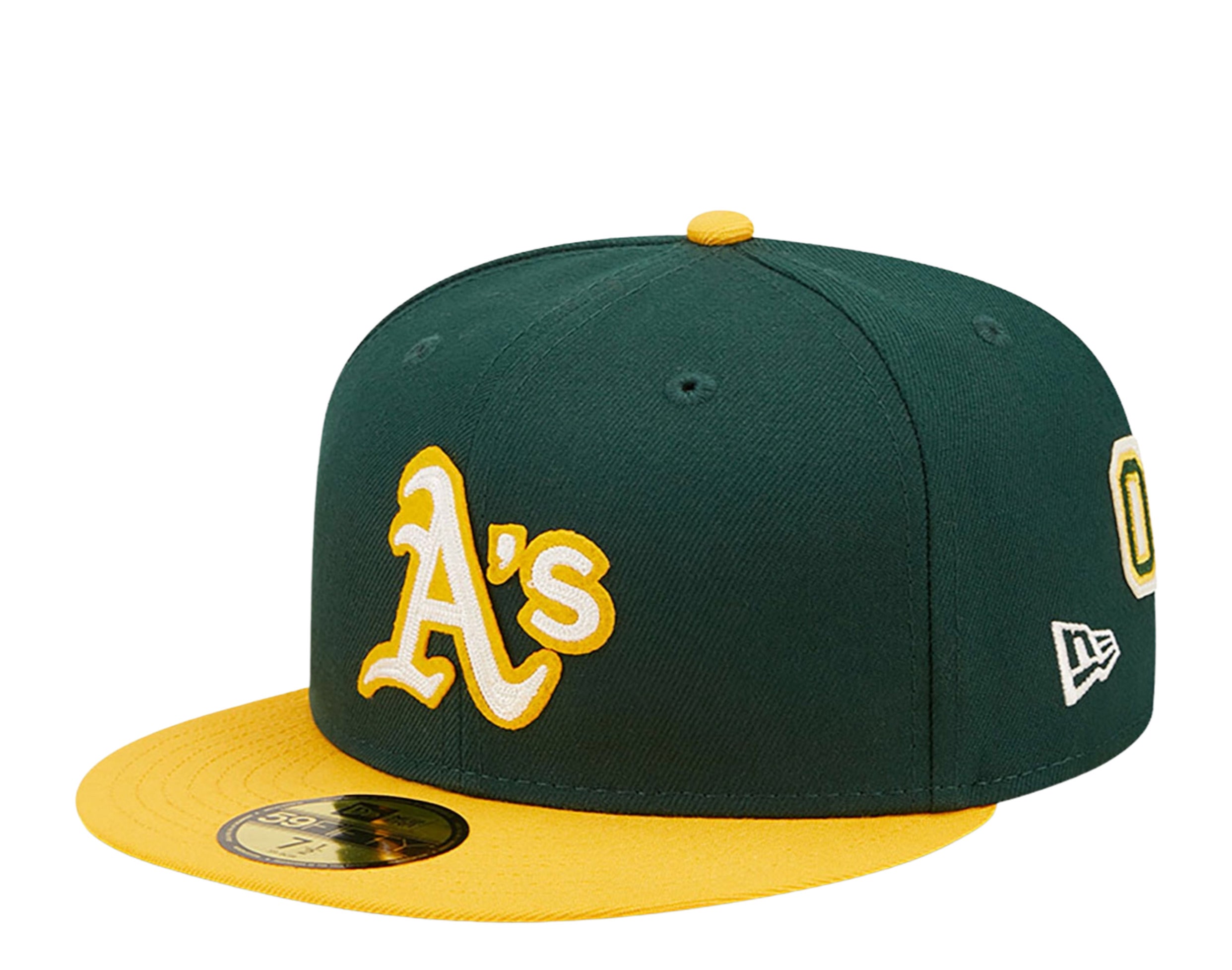 New Era 59Fifty MLB Oakland Athletics Letterman Fitted Hat