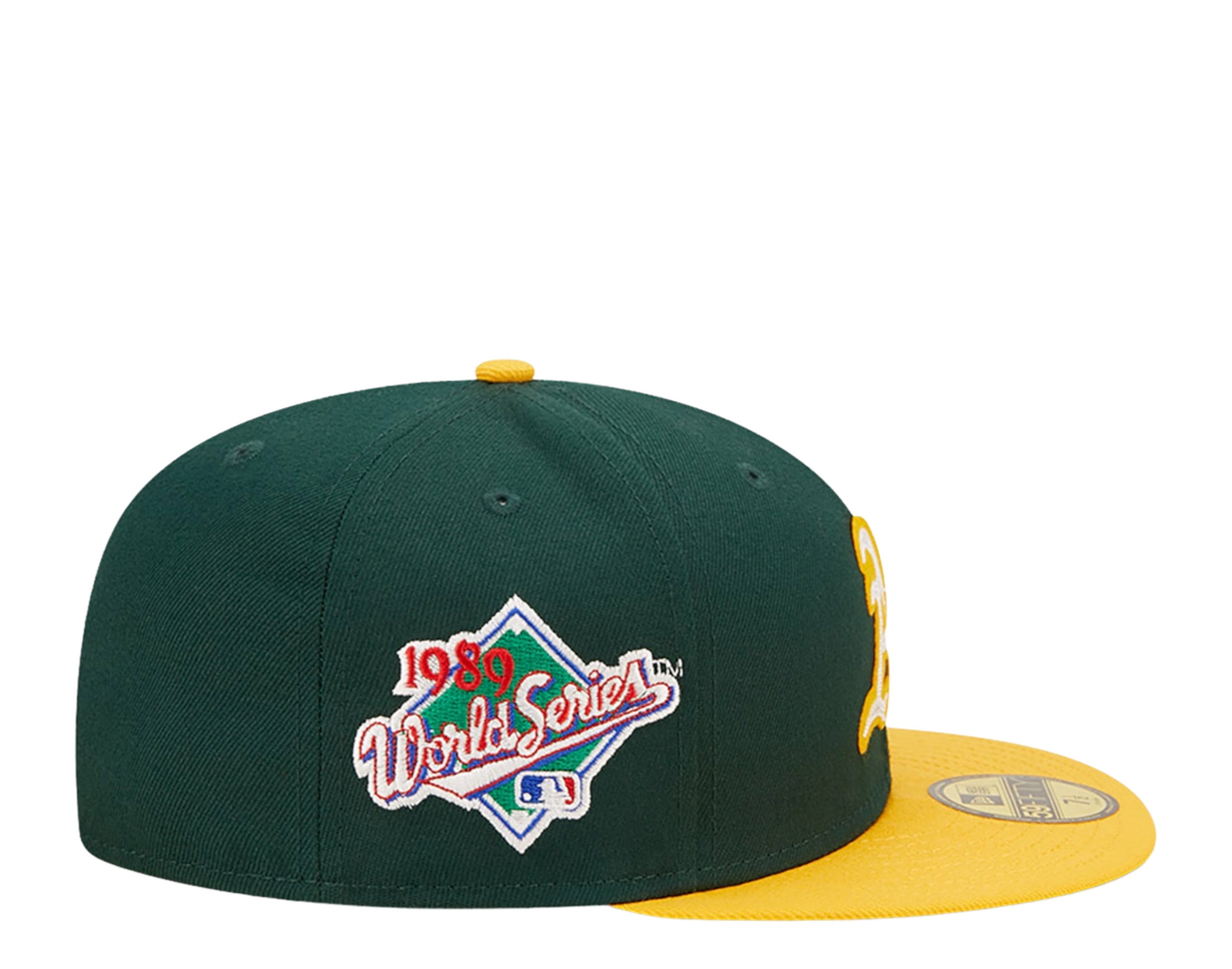 New Era - Letterman 59FIFTY Fitted - Oakland Athletics, Green / 7 | Feature
