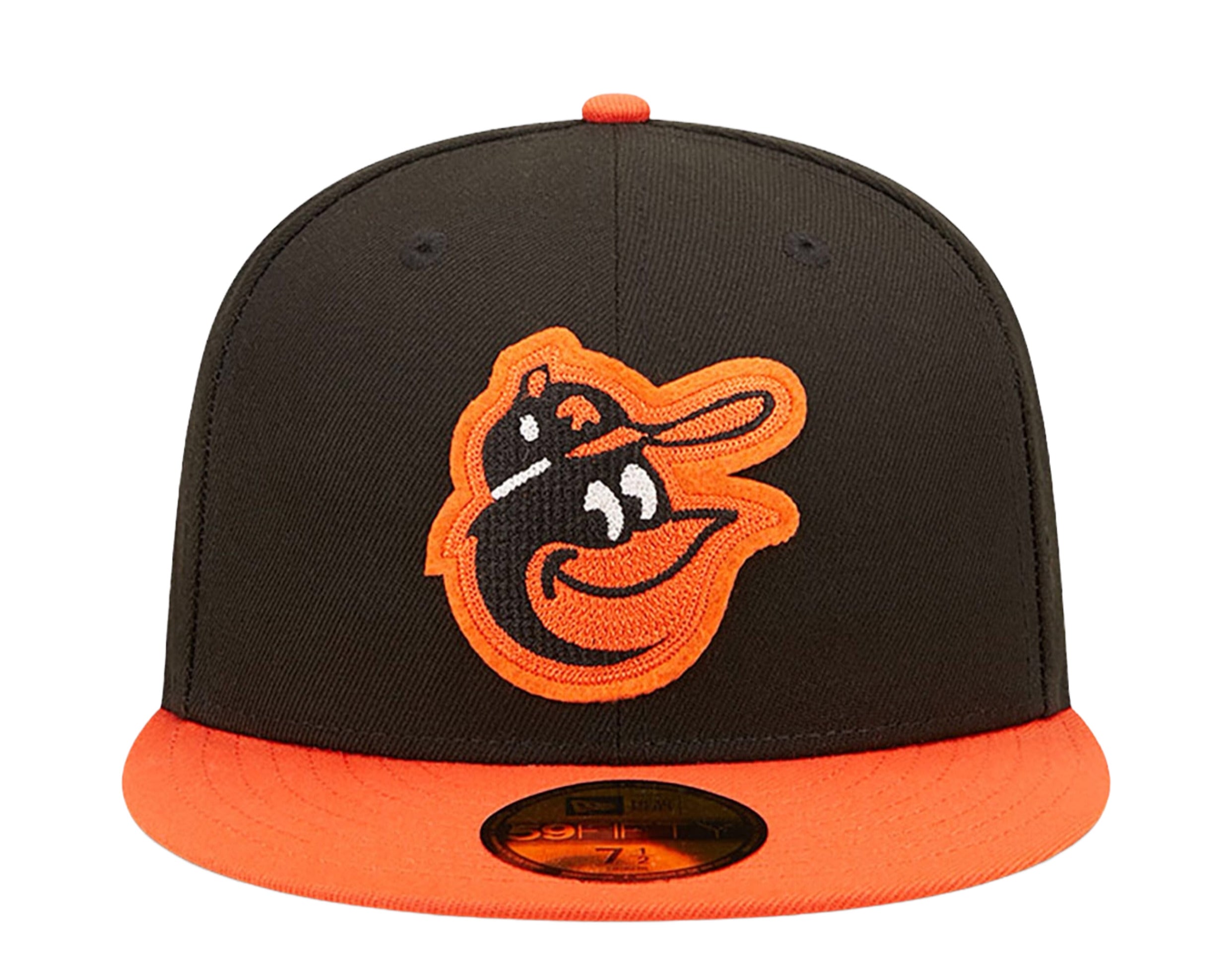 New Era 59Fifty MLB Baltimore Orioles Letterman Fitted Hat