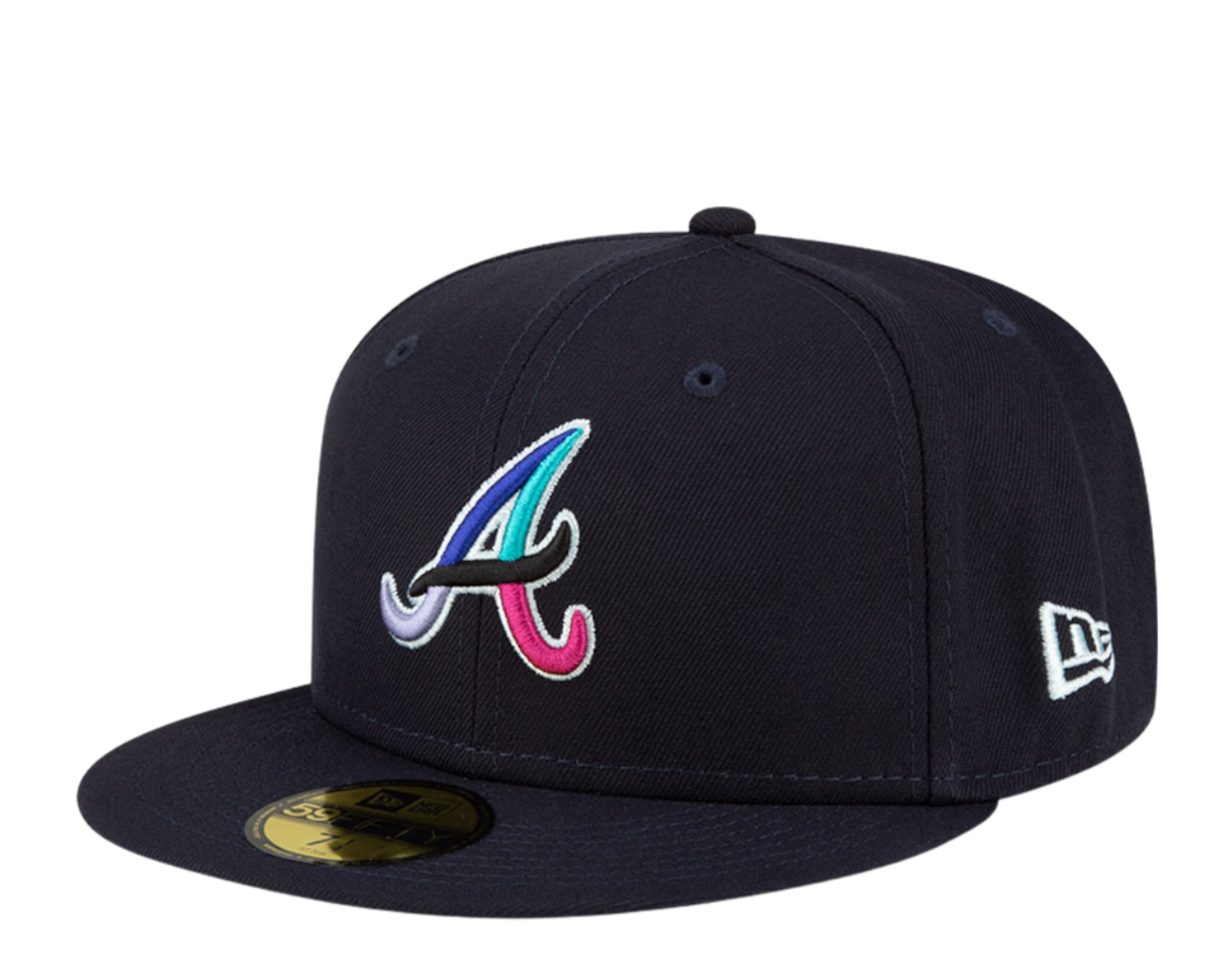 New Era 59Fifty MLB Atlanta Braves Polar Lights Fitted Hat