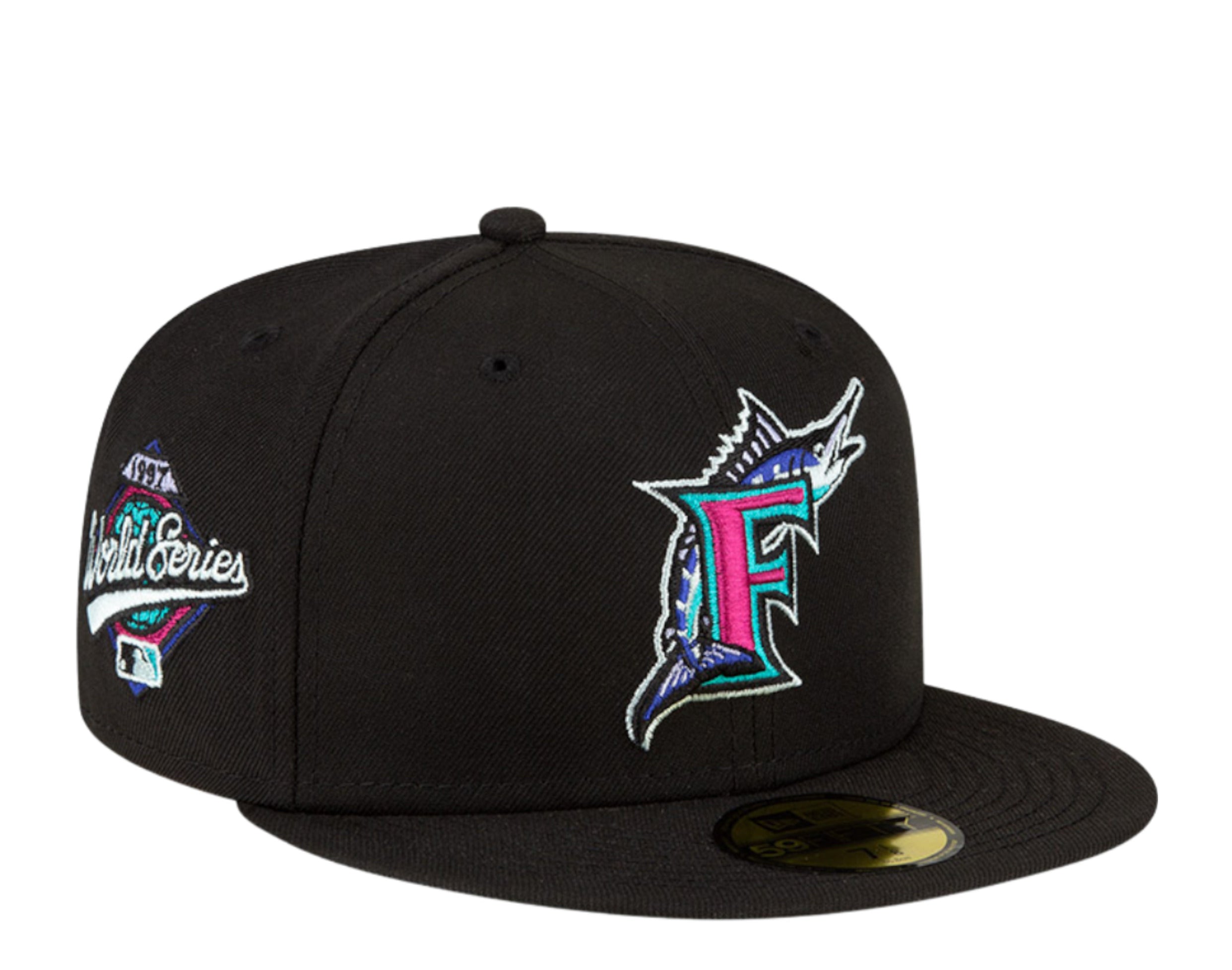 New Era 59Fifty MLB Florida Marlins Polar Lights Fitted Hat