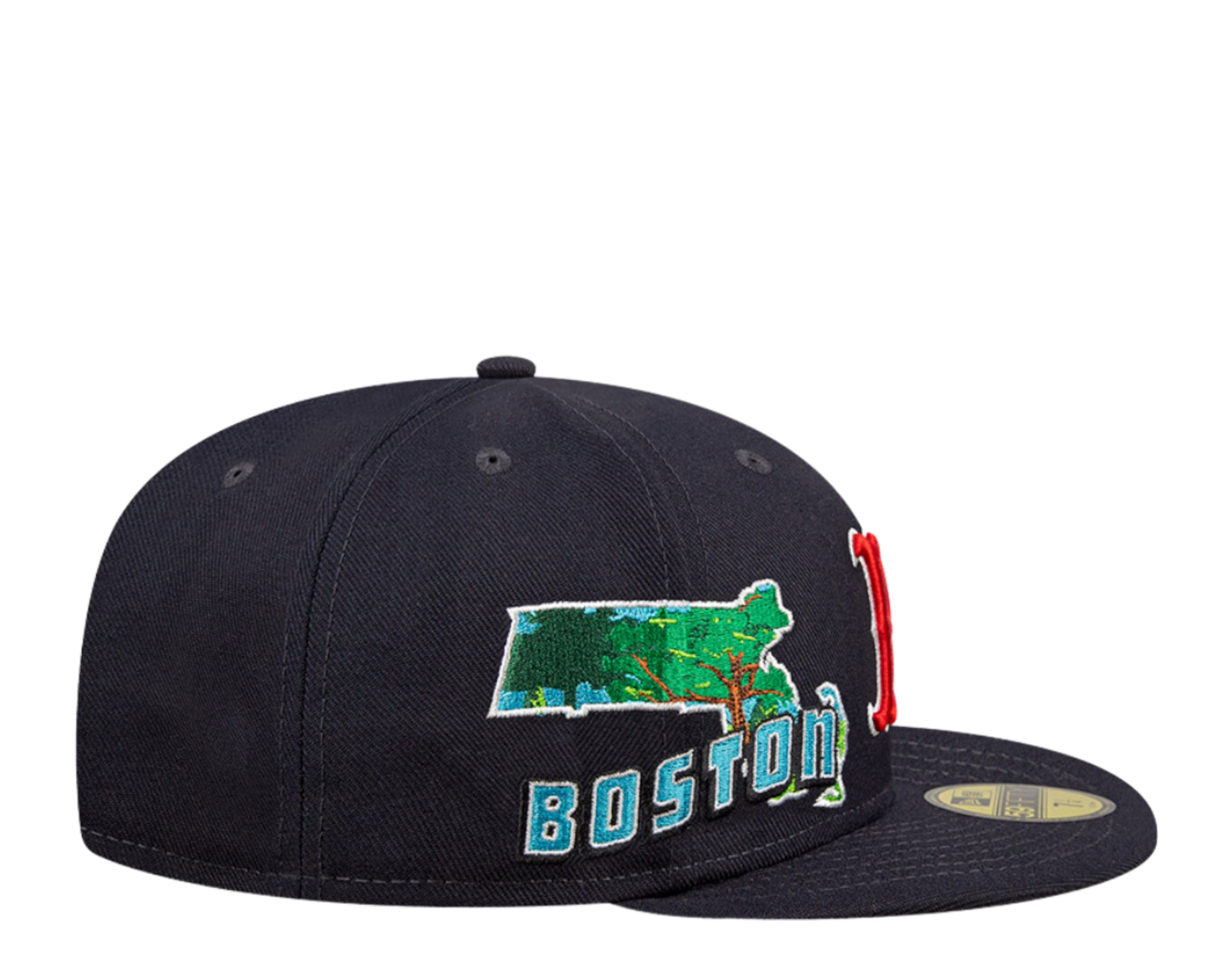 New Era 59Fifty MLB Boston Red Sox Stateview Fitted Hat