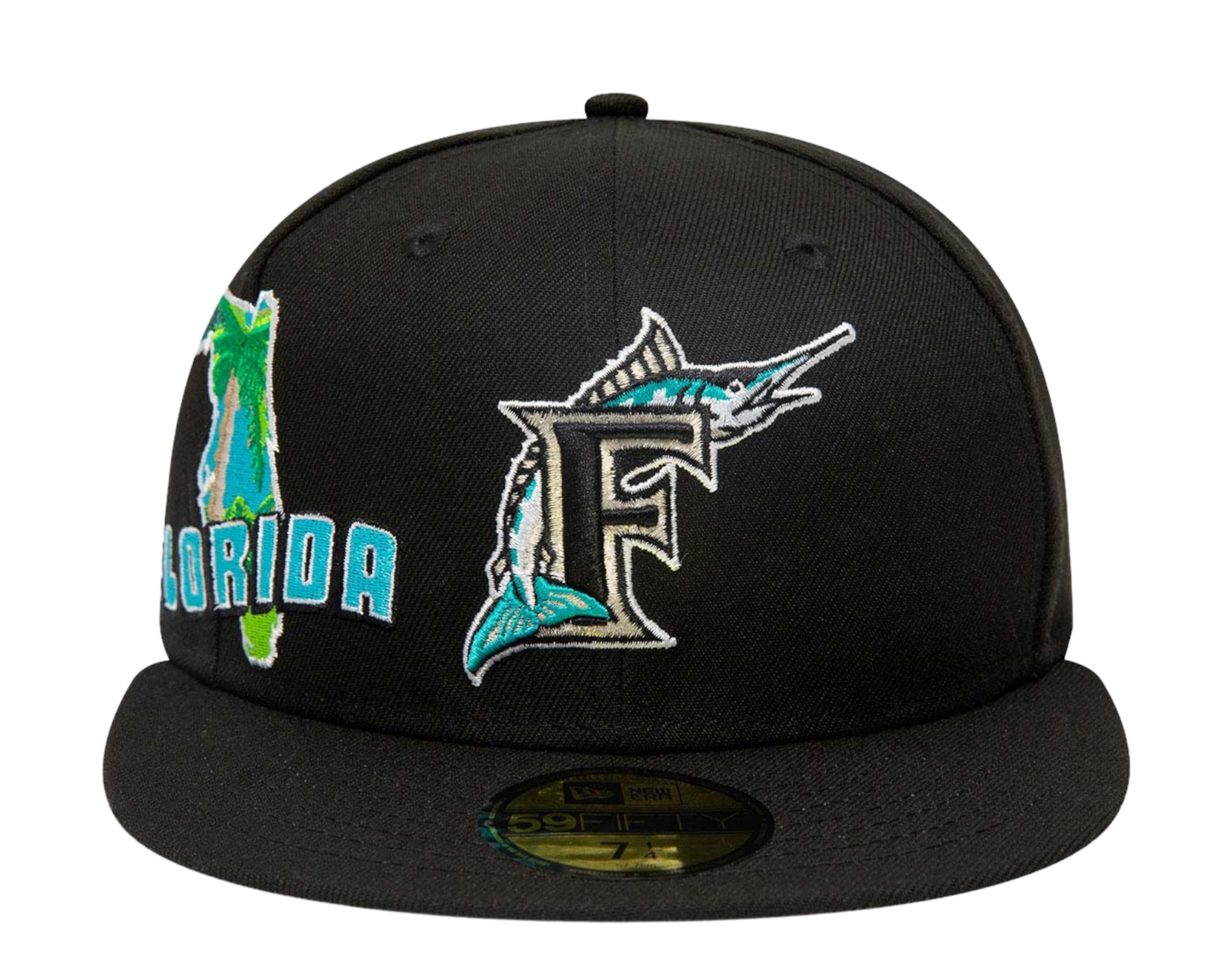 New Era 59FIFTY MLB Florida Marlins Stateview Fitted Hat 7