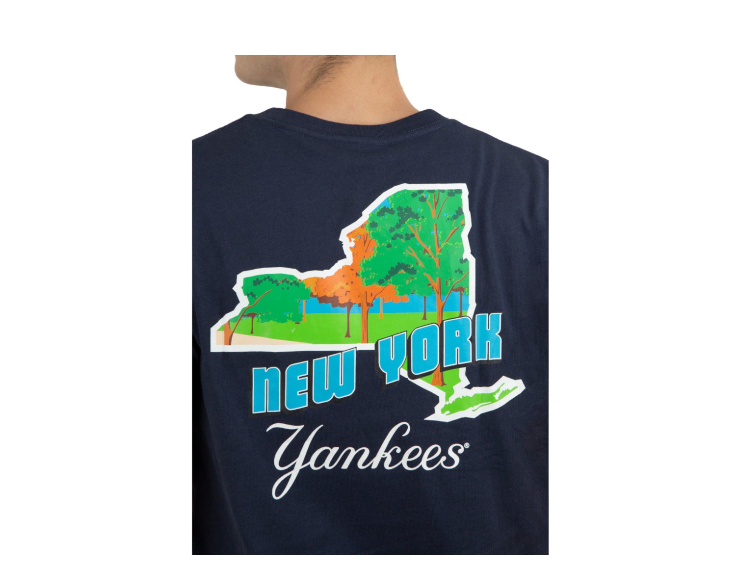 Men's New Era New York Yankees MLB Book Club Graphic T-Shirt
