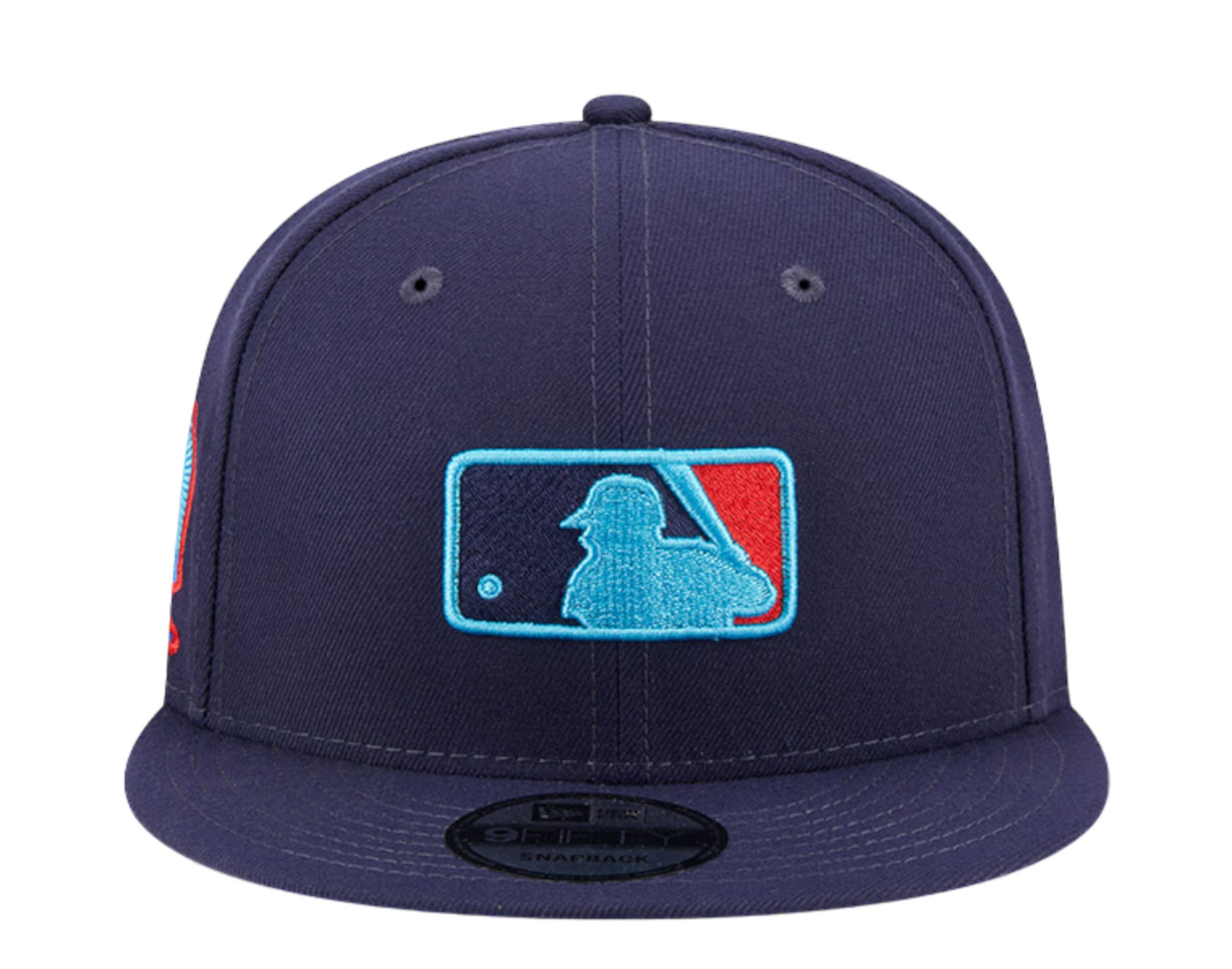 New Era 9Fifty MLB Batterman Logo Basic Snapback Hat  NYCMode