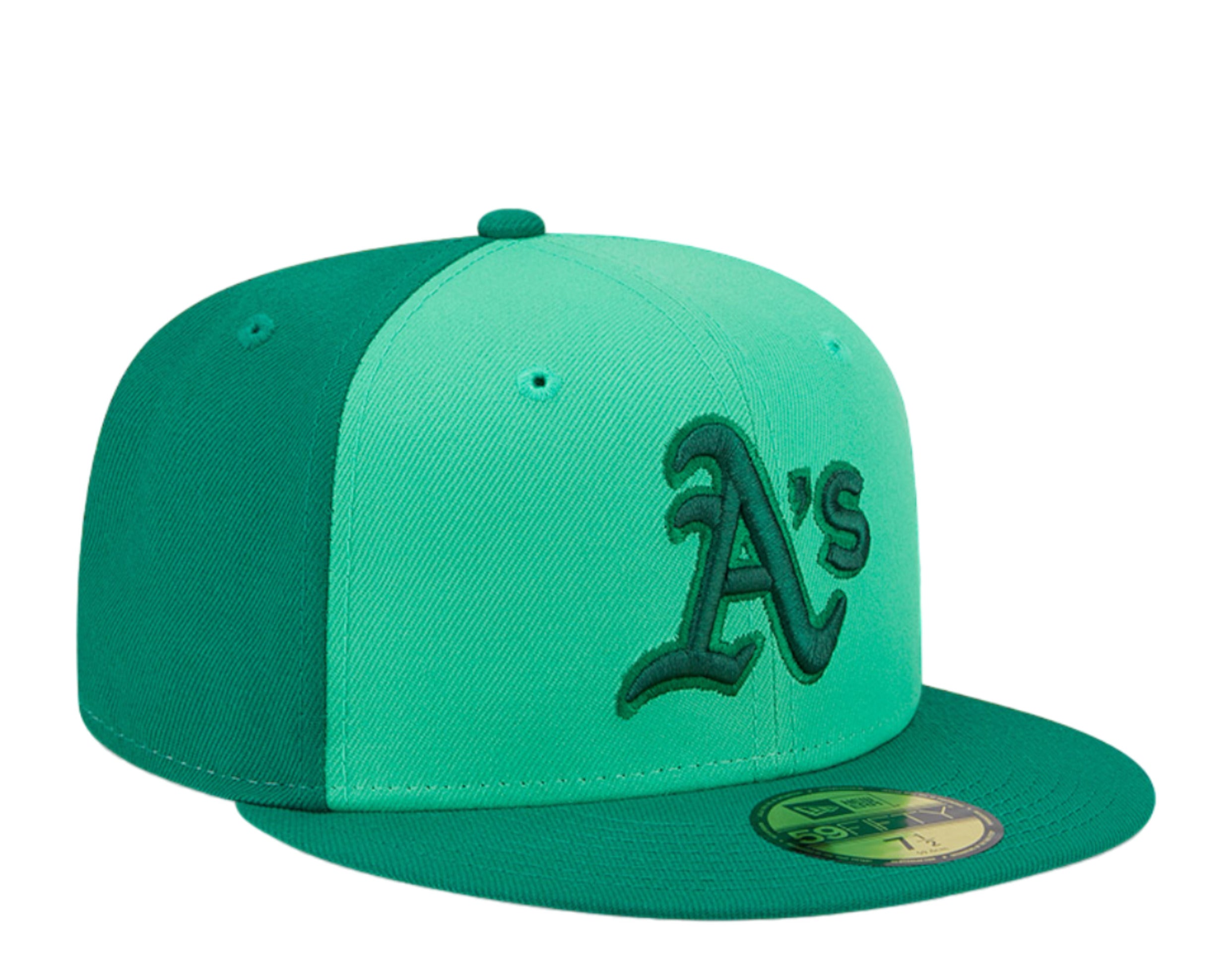 New Era 59Fifty MLB Oakland Athletics Tri-Tone Team Fitted Hat