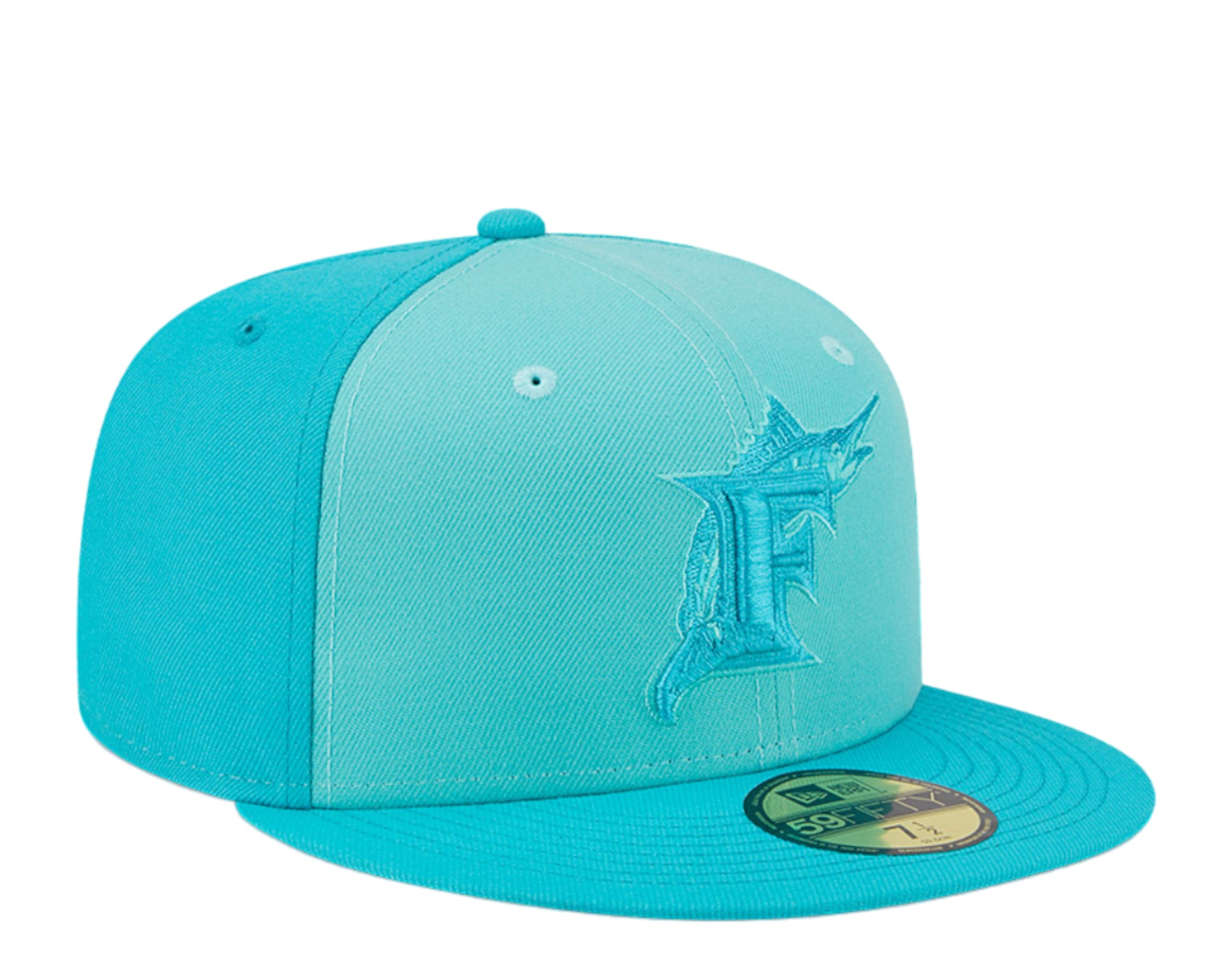 Matching New Era 59FIFTY Miami Marlins Fitted Hat 8