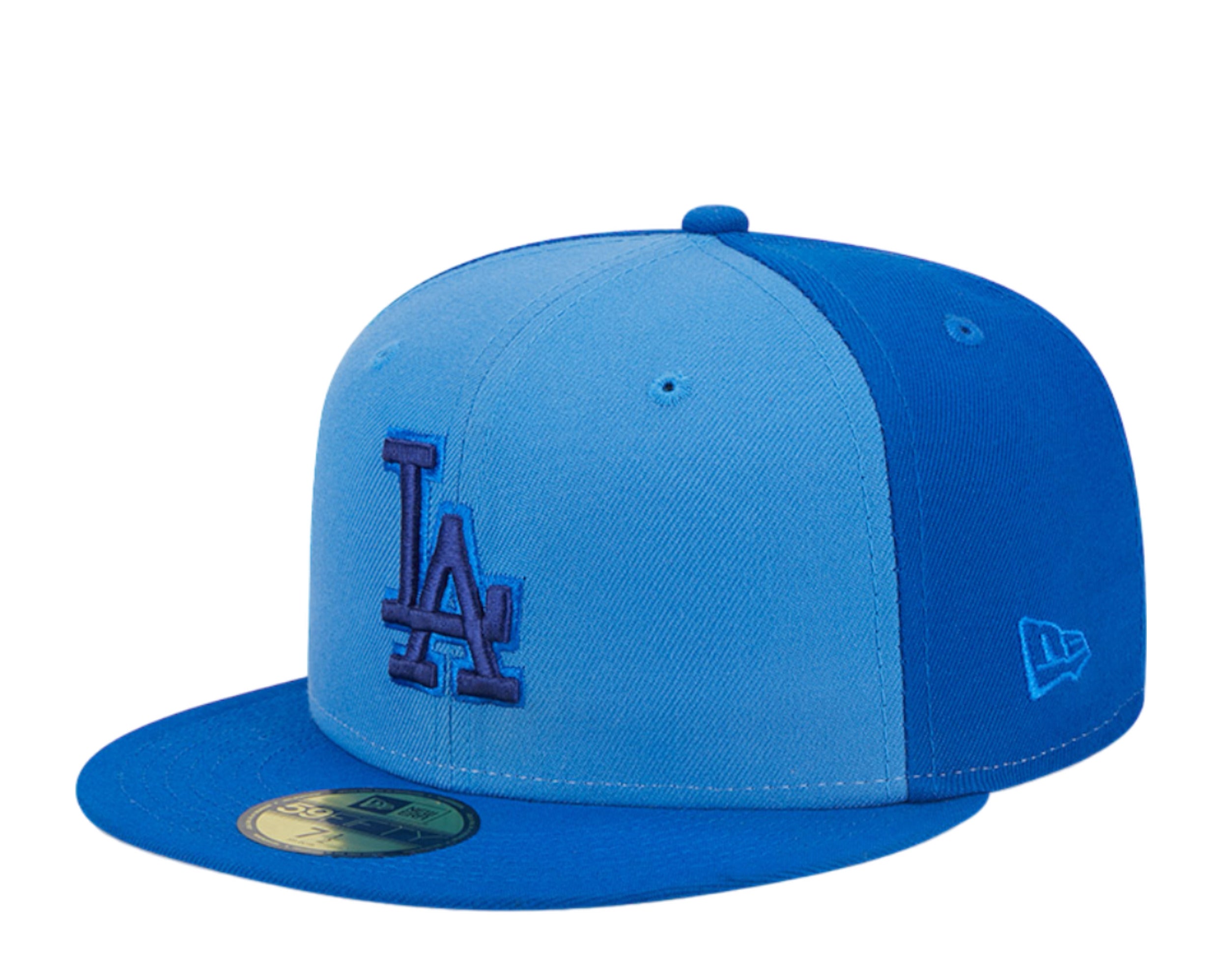 New Era 59Fifty MLB Los Angeles Dodgers Tri-Tone Team Fitted Hat