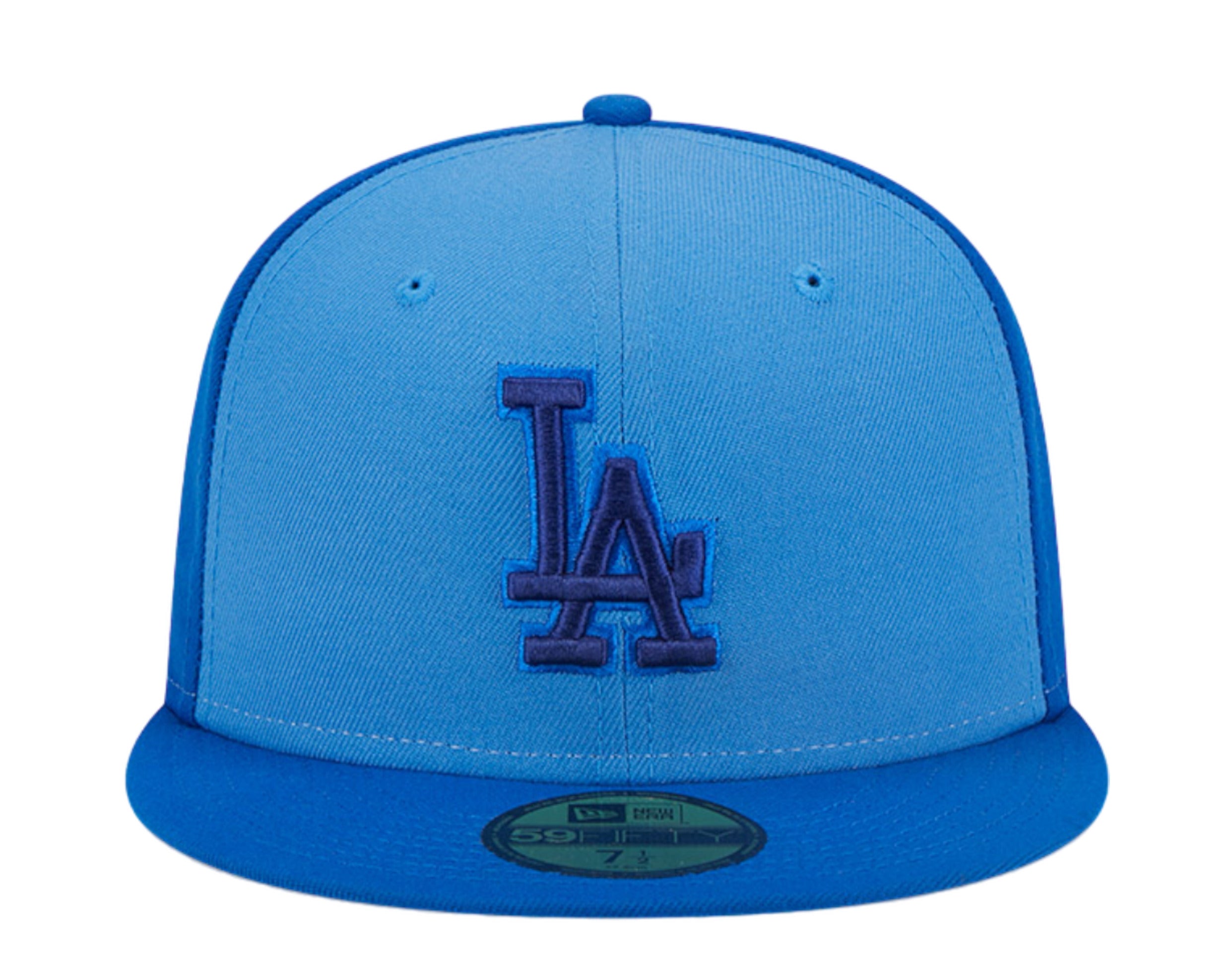 New Era 59Fifty MLB Los Angeles Dodgers Tri-Tone Team Fitted Hat