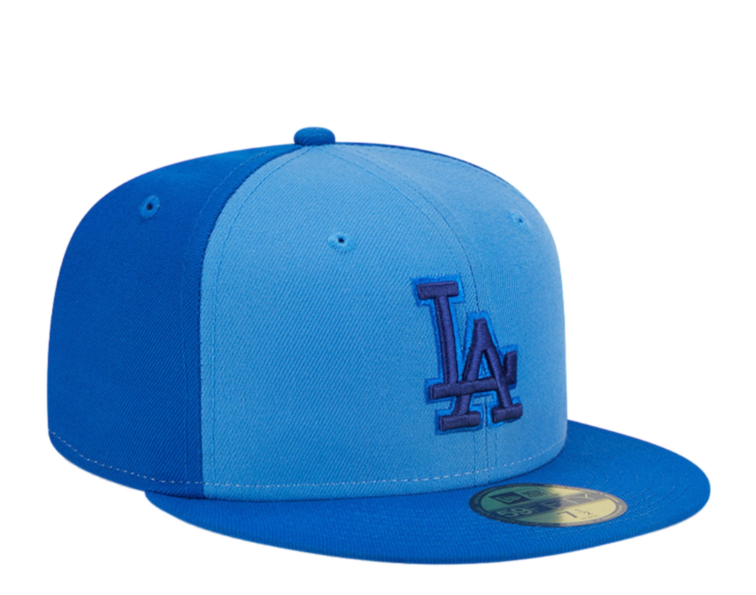 New Era 59Fifty MLB Los Angeles Dodgers Tri-Tone Team Fitted Hat