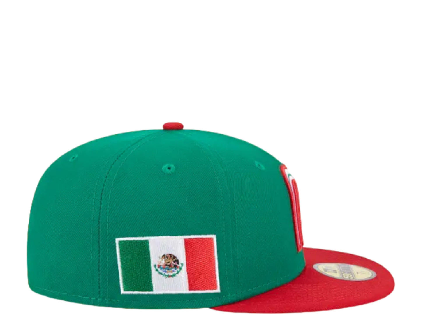 New Era Dallas Cowboys Snapback Hat 59Fifty Mexico Flag Logo