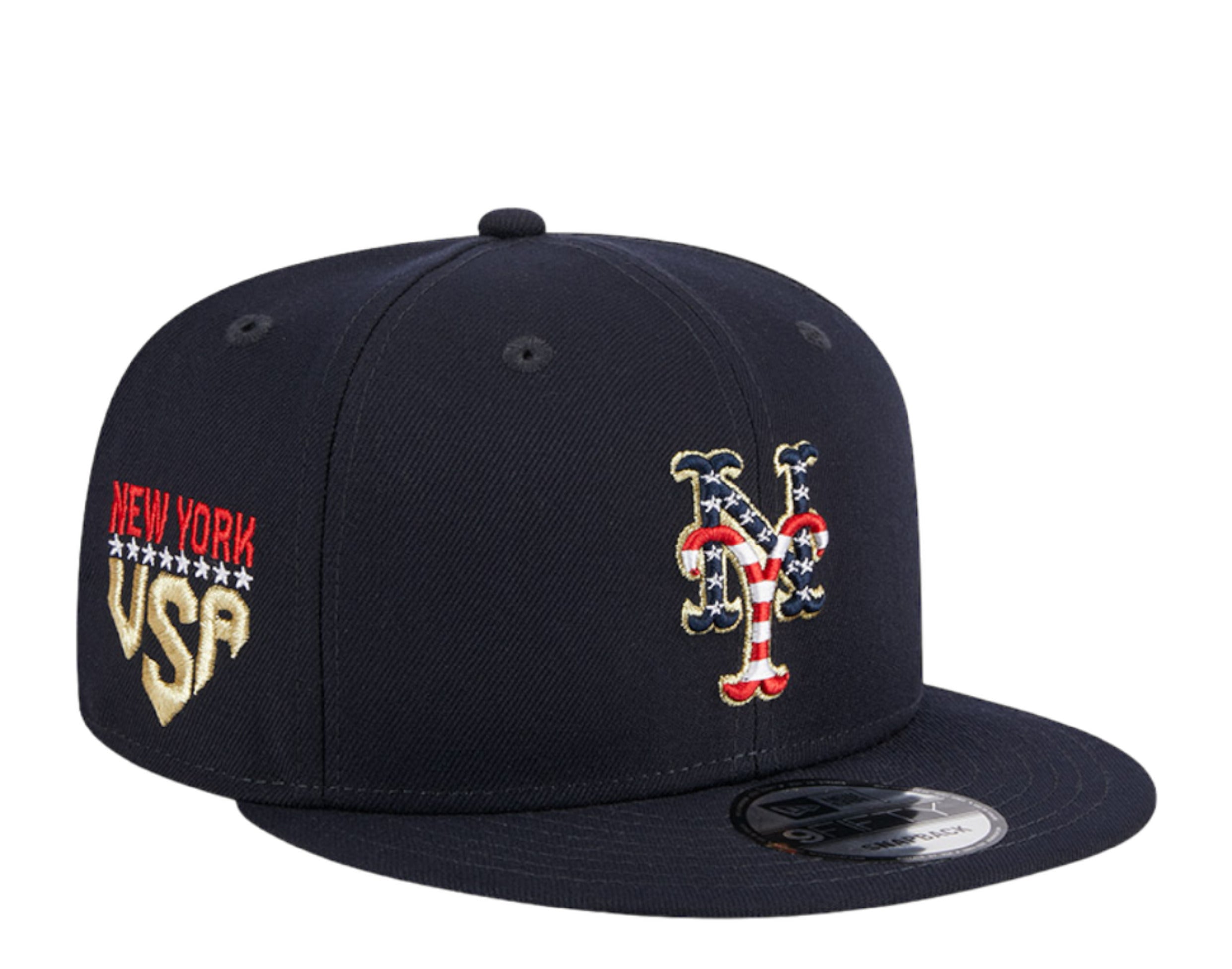 New Era 9Fifty MLB New York Mets July 4th 2023 Snapback Hat