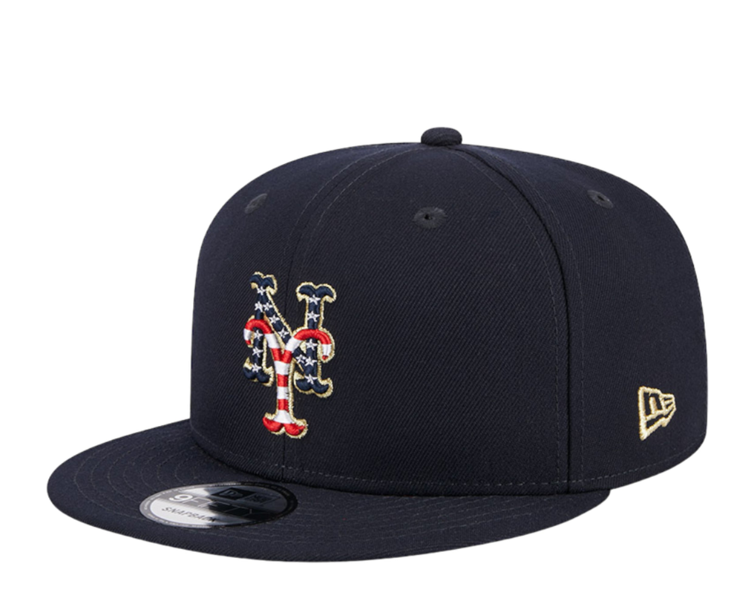 New Era 9FIFTY MLB New York Mets July 4th 2023 Snapback Hat