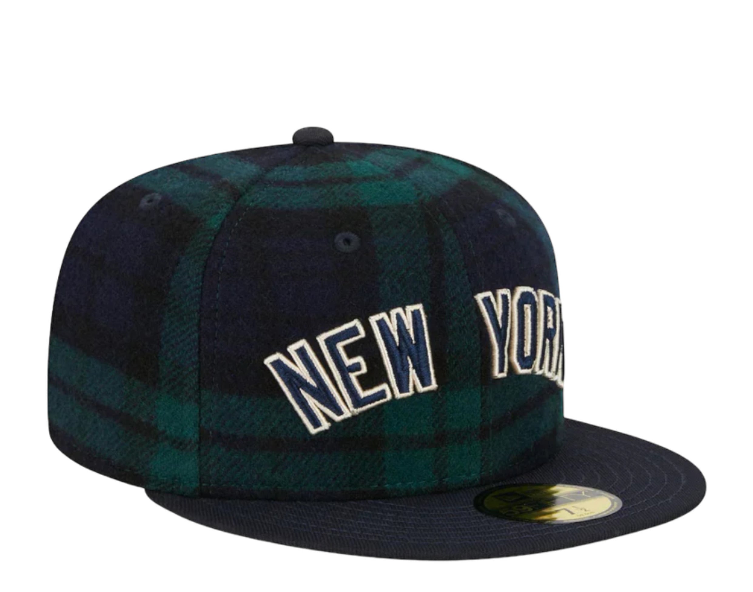 New Era 59Fifty MLB New York Yankees Plaid Fitted Hat