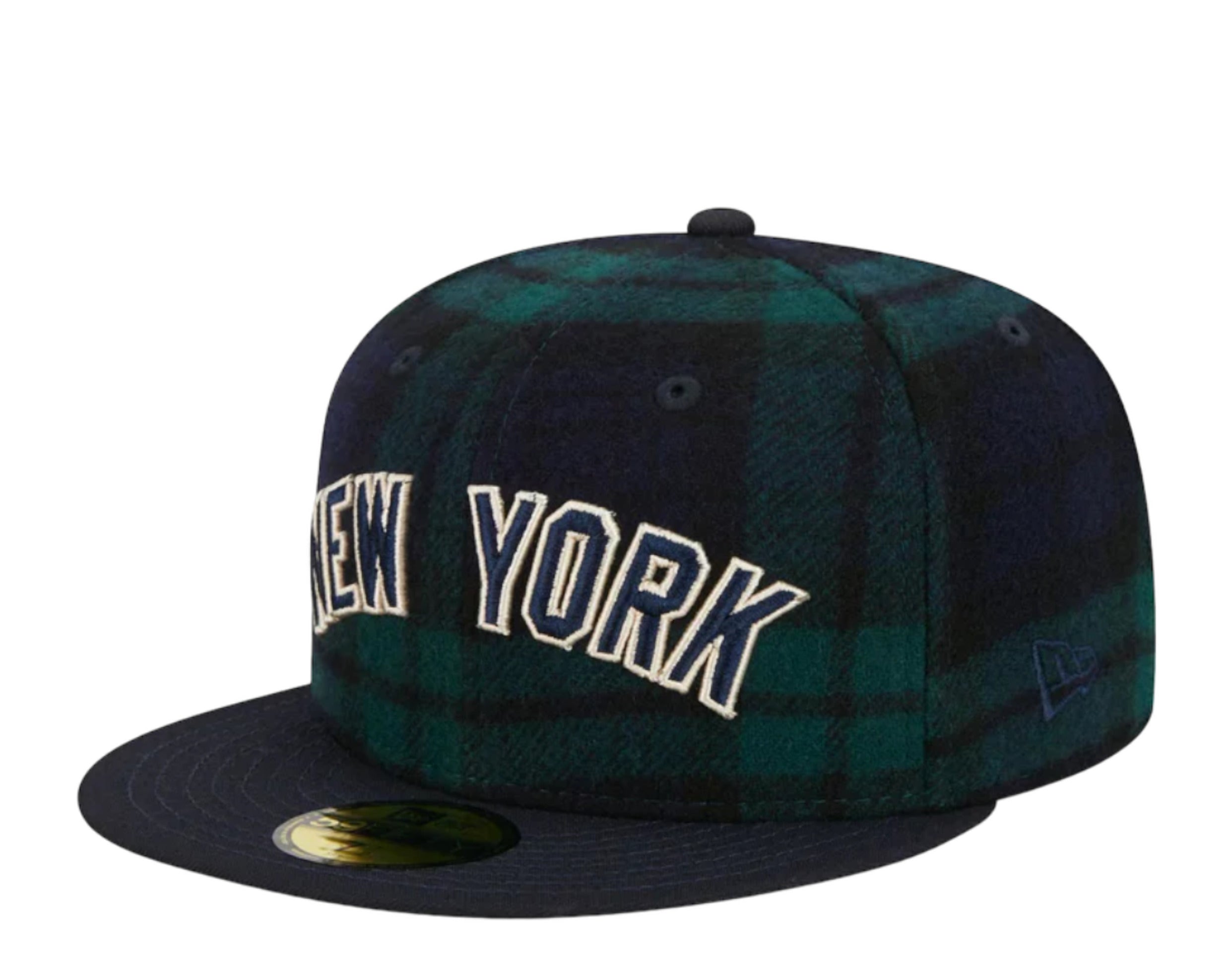 New Era 59Fifty MLB New York Yankees Plaid Fitted Hat