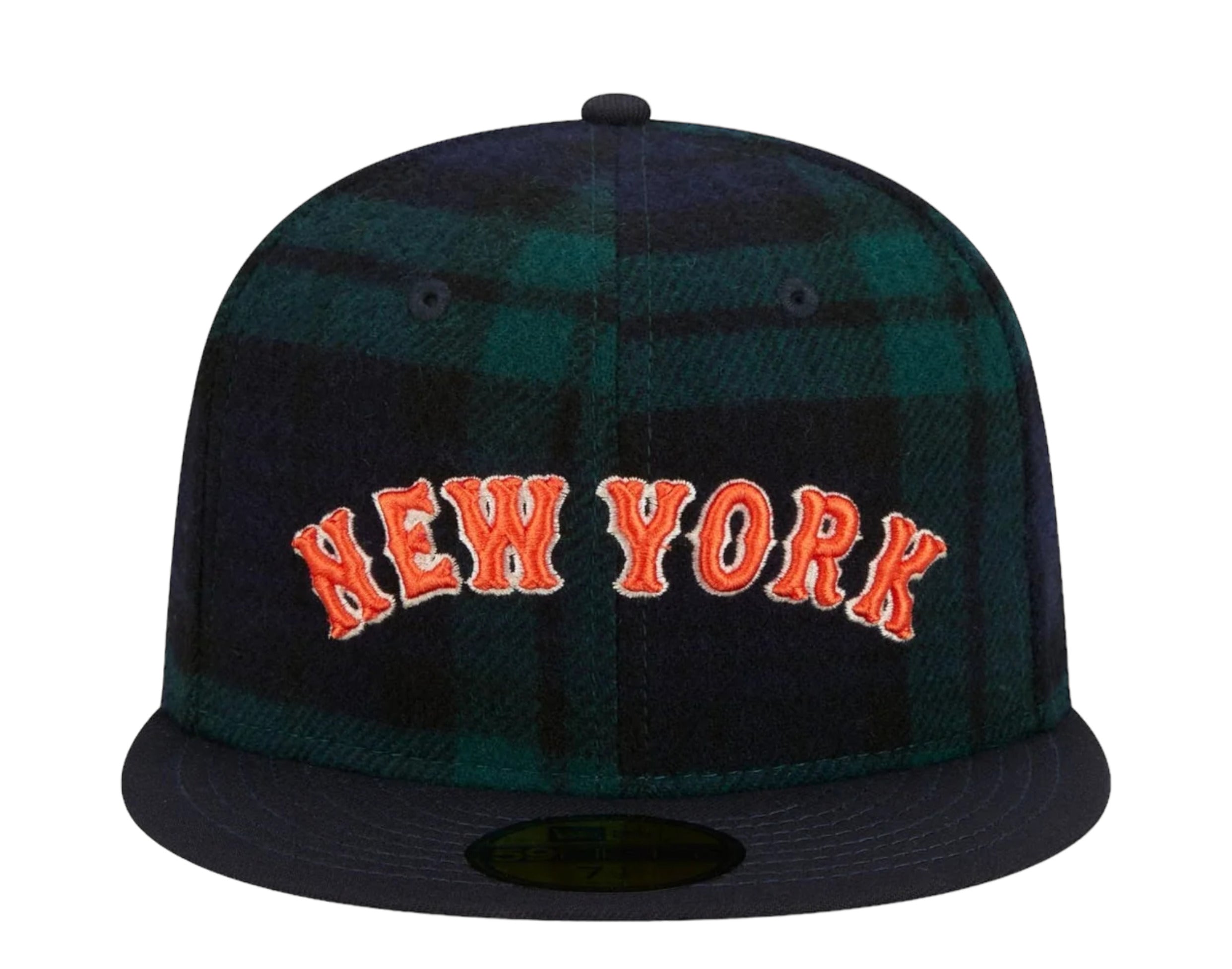 New Era 59Fifty MLB New York Mets Plaid Fitted Hat