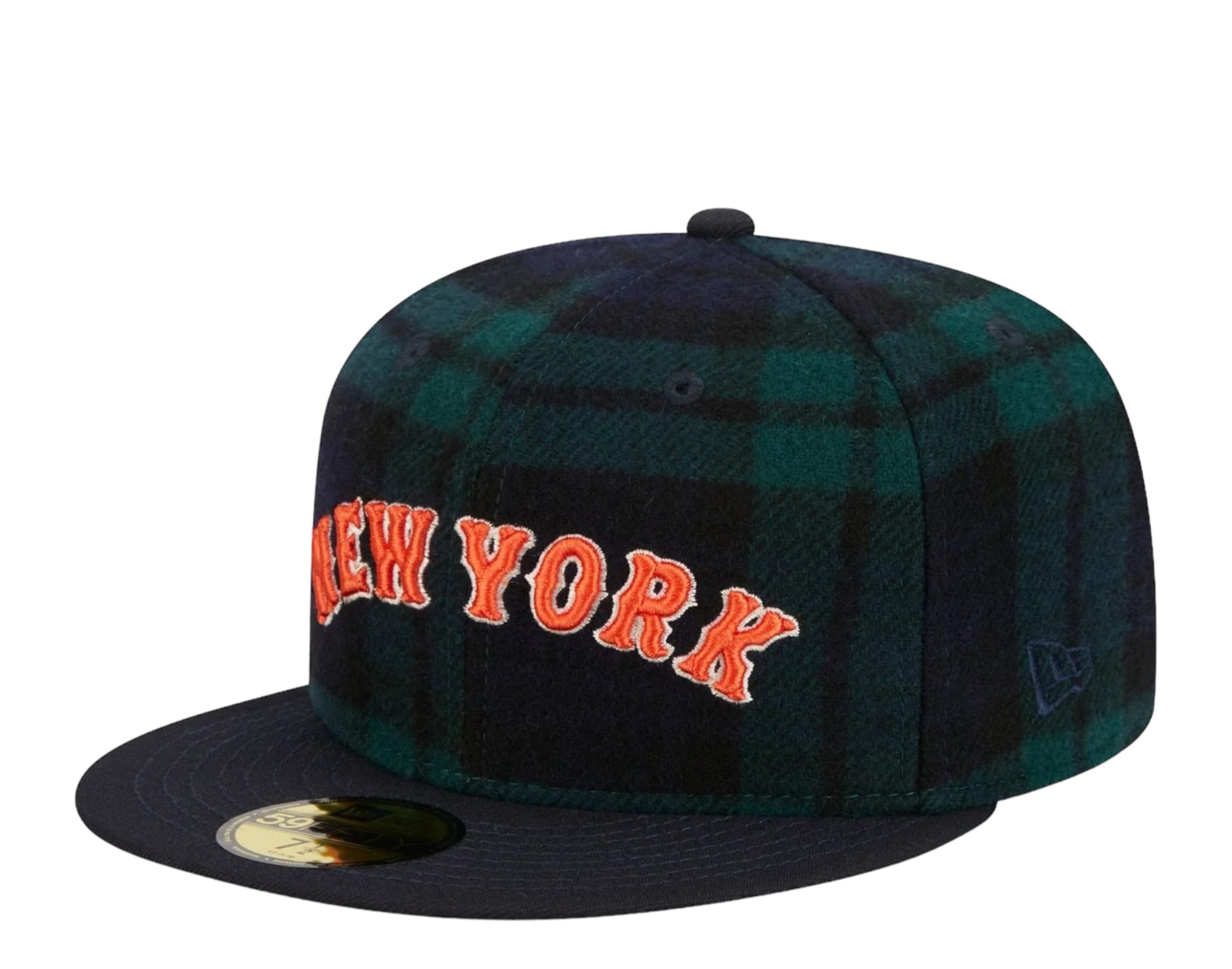 New Era 59Fifty MLB New York Mets Plaid Fitted Hat