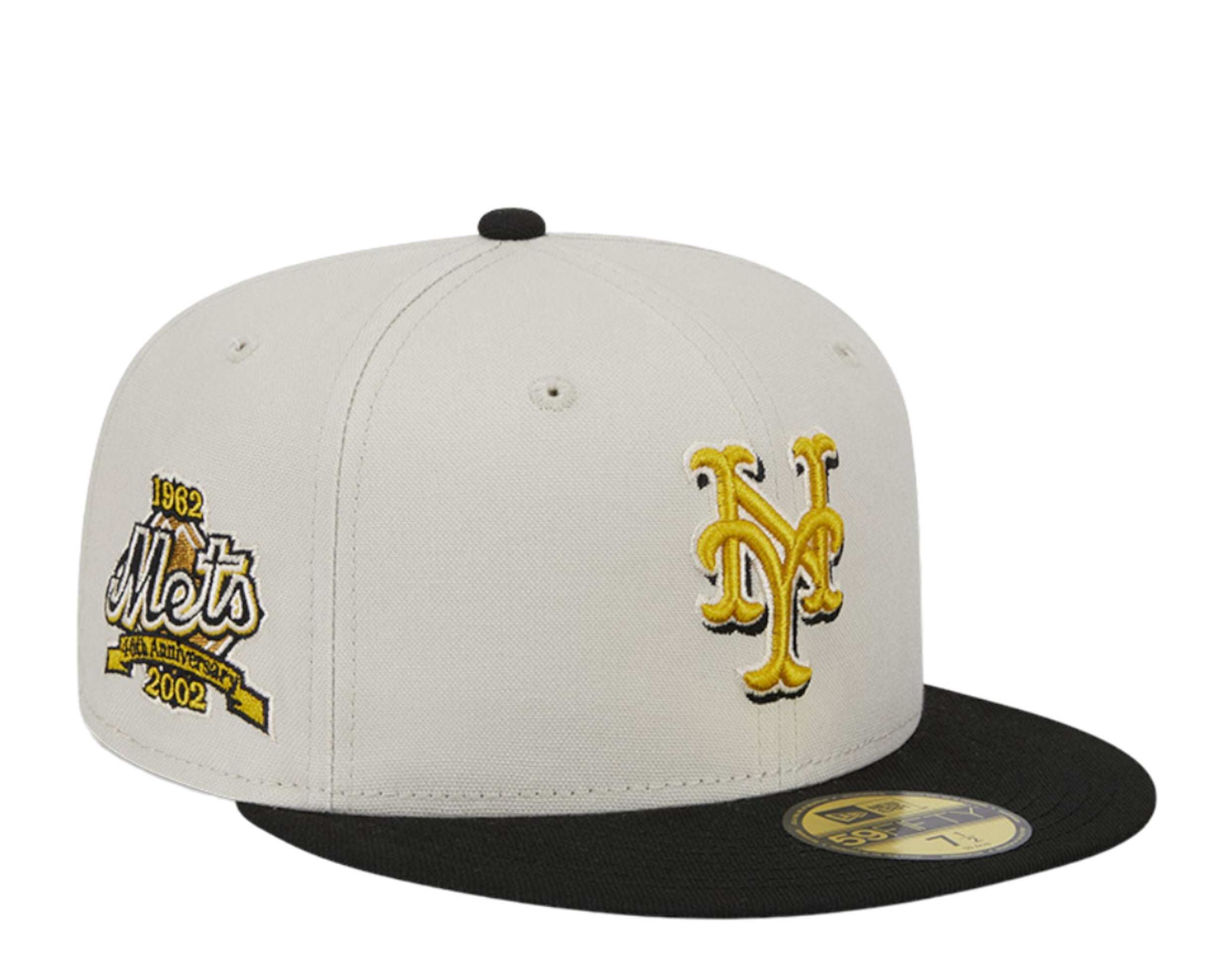 New Era 59Fifty MLB New York Mets Two Tone Stone Fitted Hat