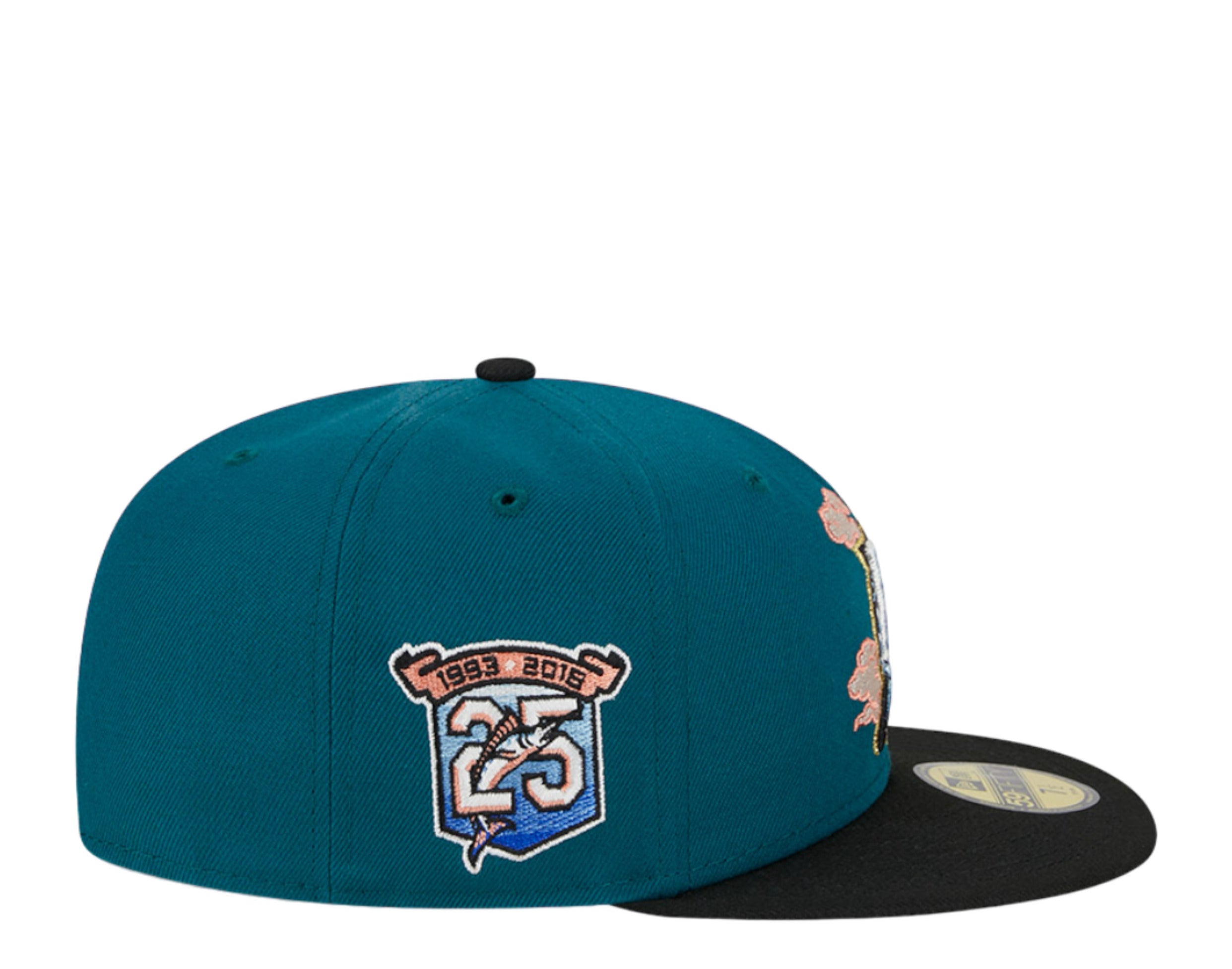 New Era 59Fifty MLB Florida Marlins Cloud Spiral Fitted Hat