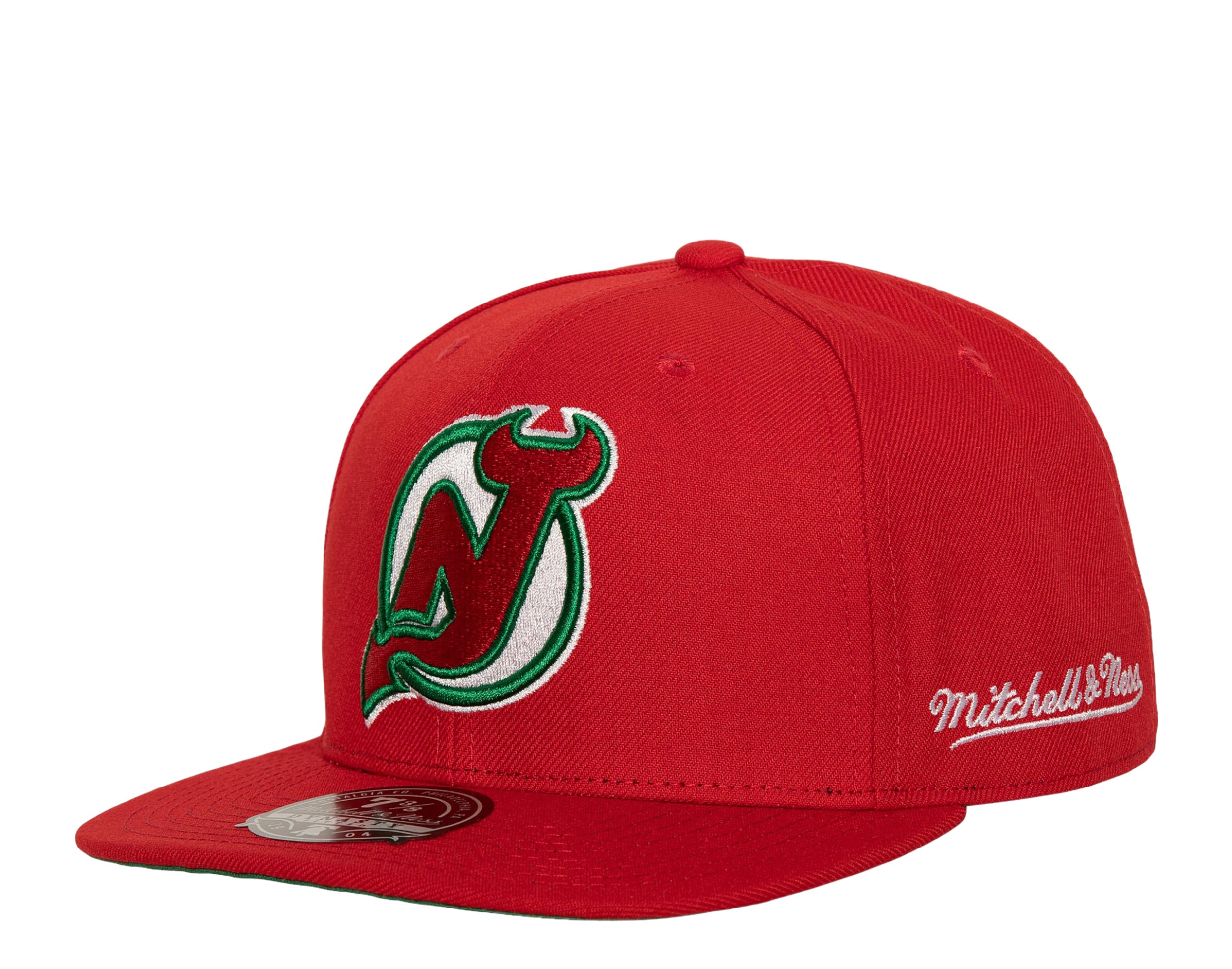 Mitchell & Ness NHL New Jersey Devils Vintage Fitted Hat