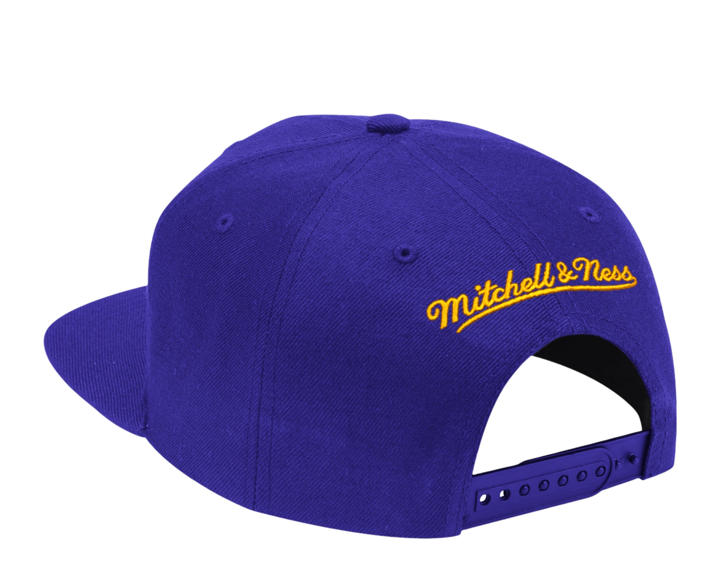 Caps Mitchell & Ness NBA Team Logo Snapback Los Angeles Lakers