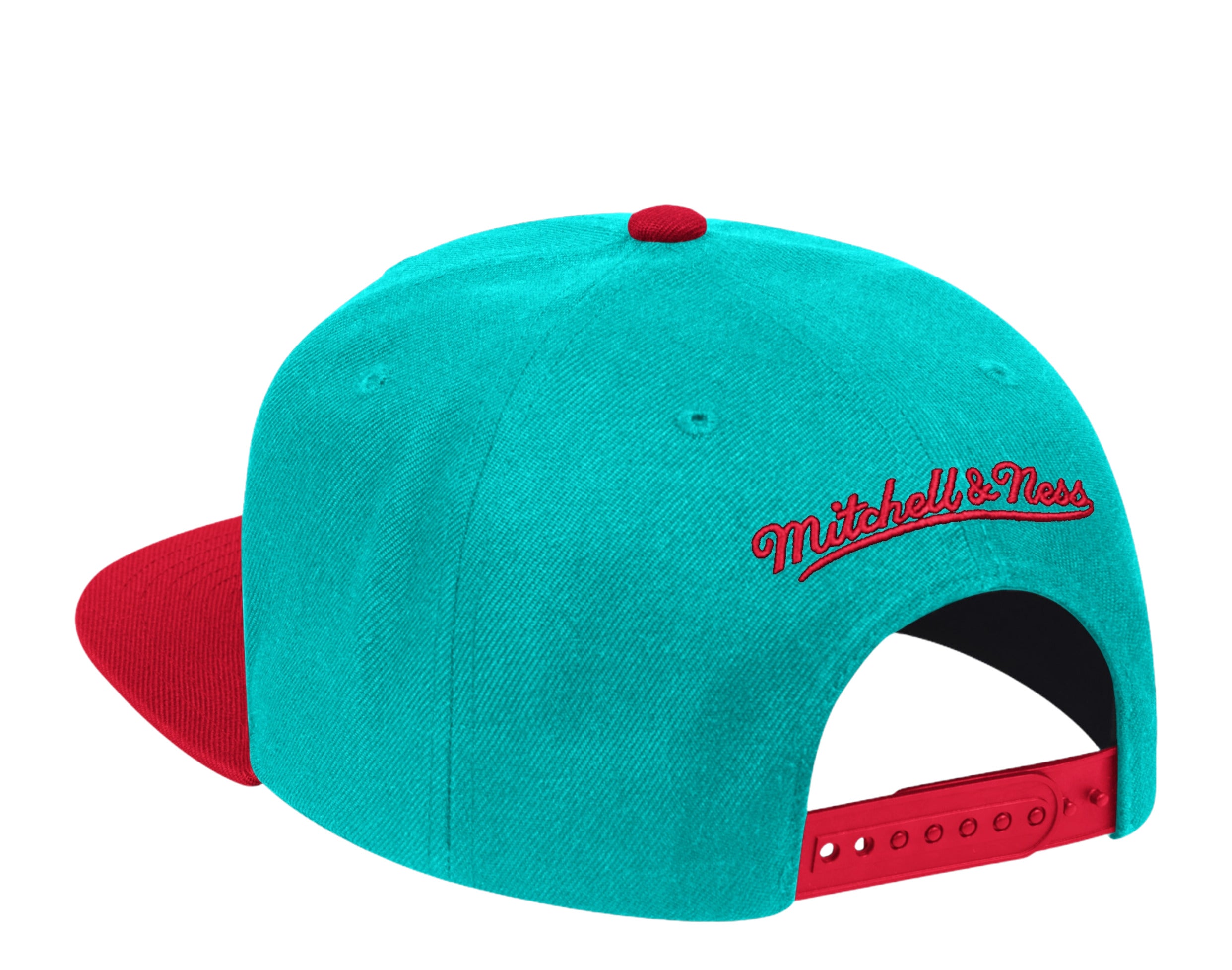 Men's Mitchell & Ness x Lids White/Red Vancouver Grizzlies