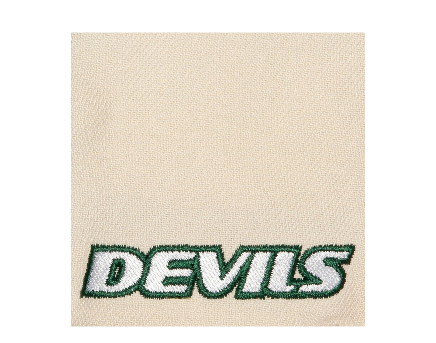 Mitchell & Ness NHL New Jersey Devils Vintage Cream Snapback Hat