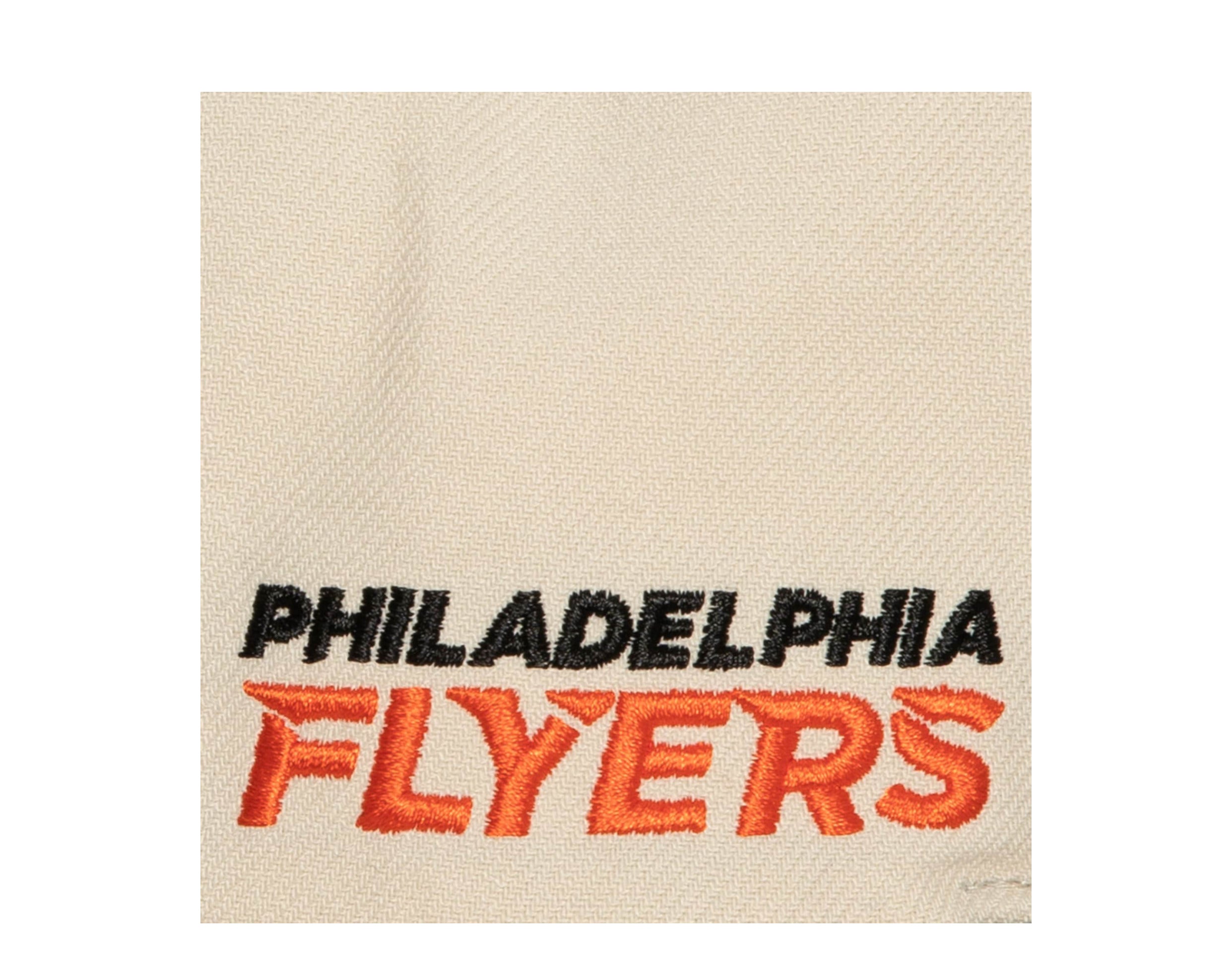 Mitchell & Ness NHL Philadelphia Flyers Vintage Cream Snapback Hat