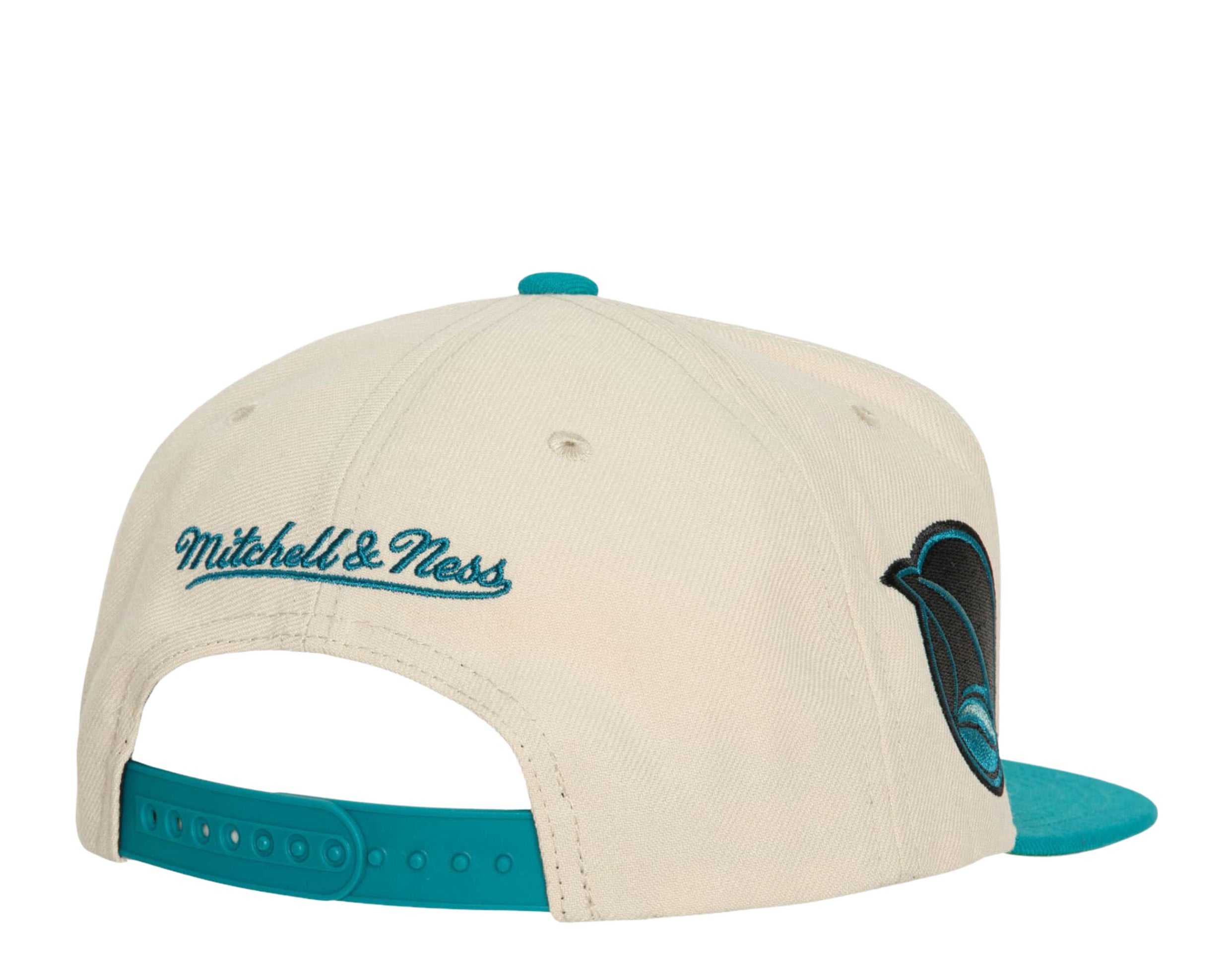Mitchell & Ness San Jose Sharks Transcript Two Tone Snapback Hat