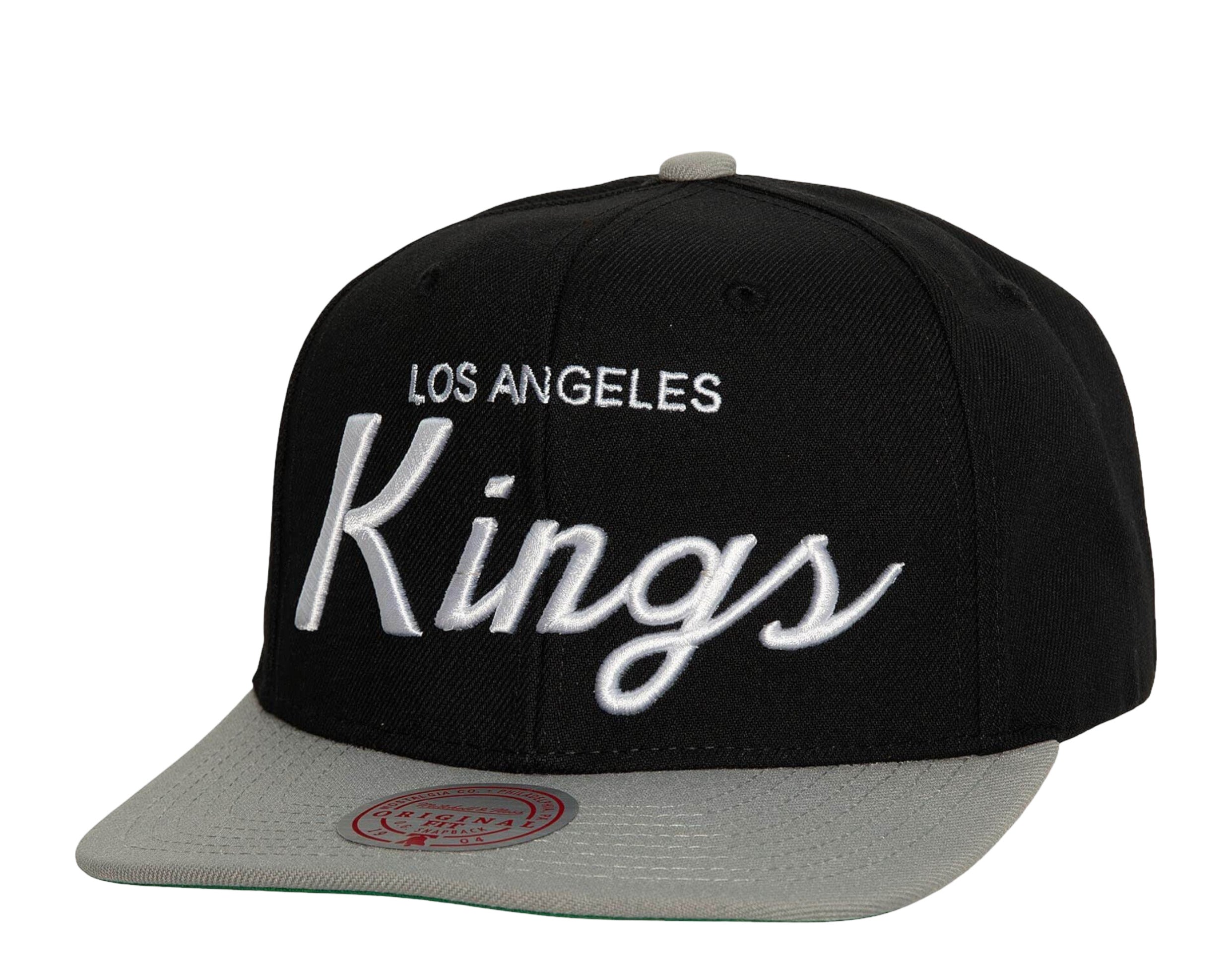 Mitchell & Ness NHL Los Angeles Kings Vintage Script Snapback Hat