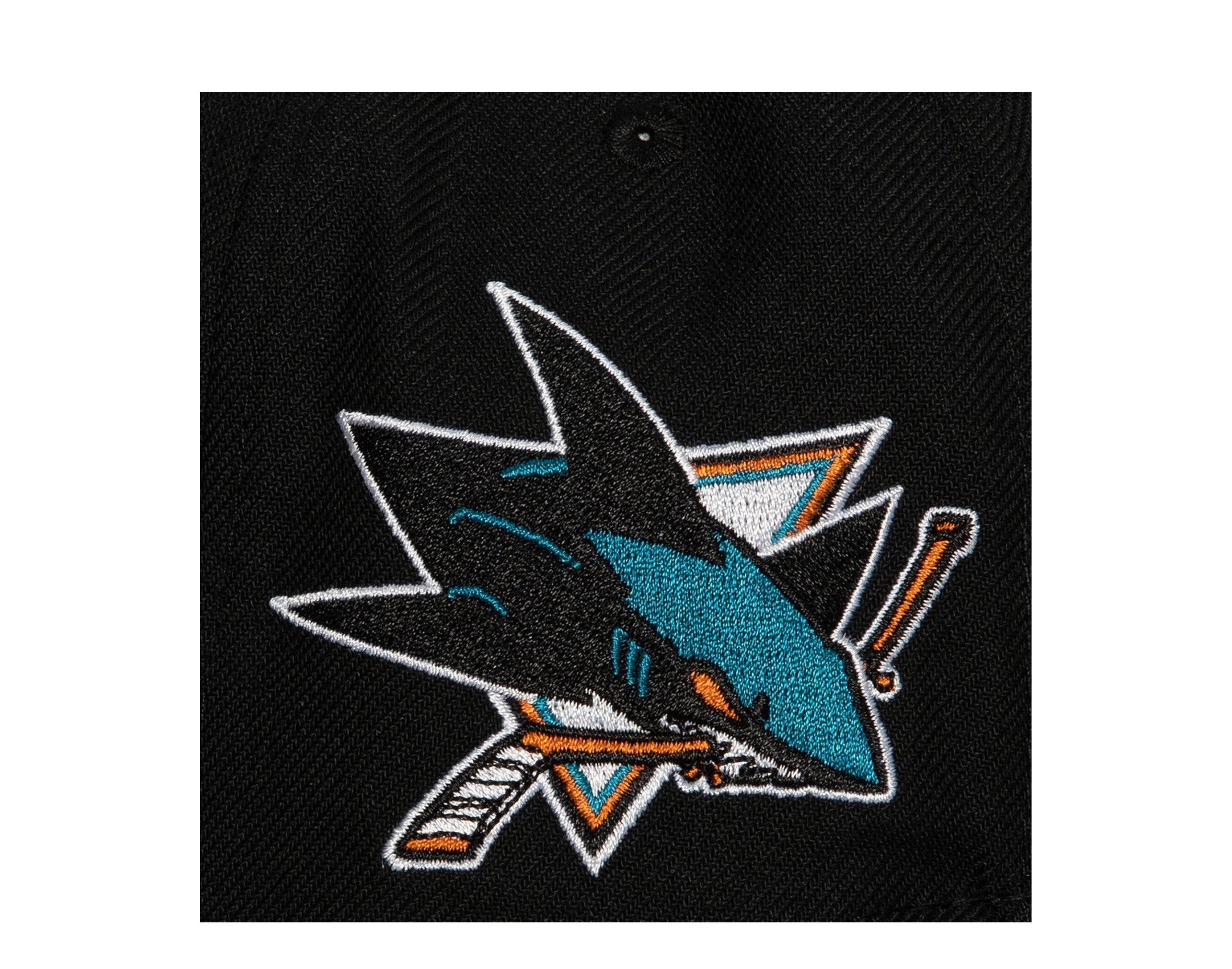 Mitchell & Ness NHL San Jose Sharks Vintage Script Snapback Hat