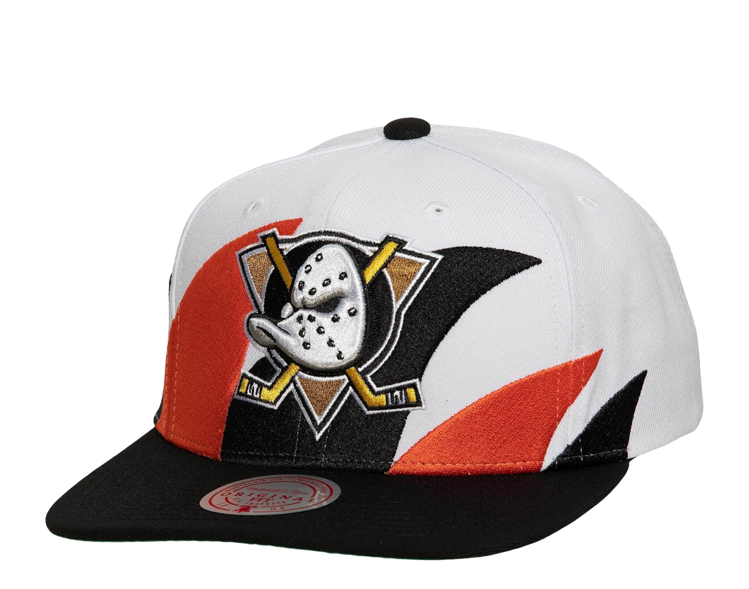 Mitchell & Ness NHL Anaheim Ducks Vintage Sharktooth Snapback Hat