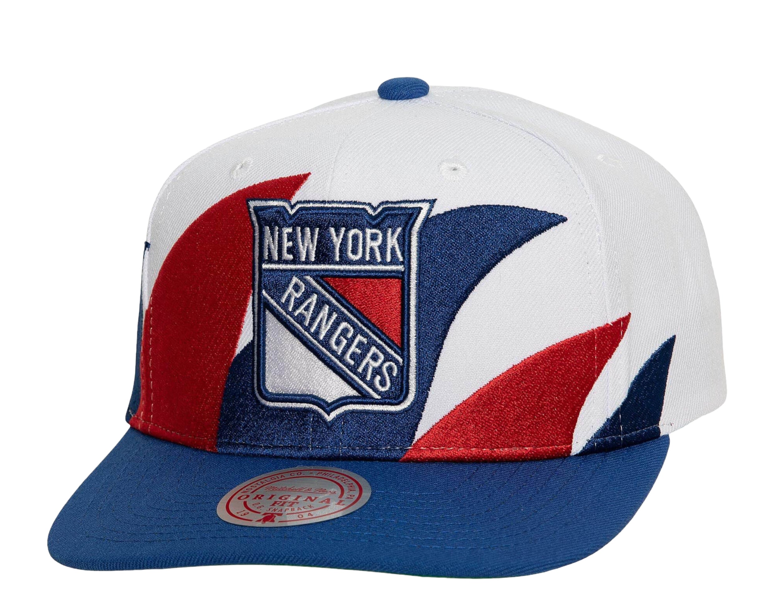 Mitchell & Ness NHL New York Rangers Vintage Sharktooth Snapback Hat