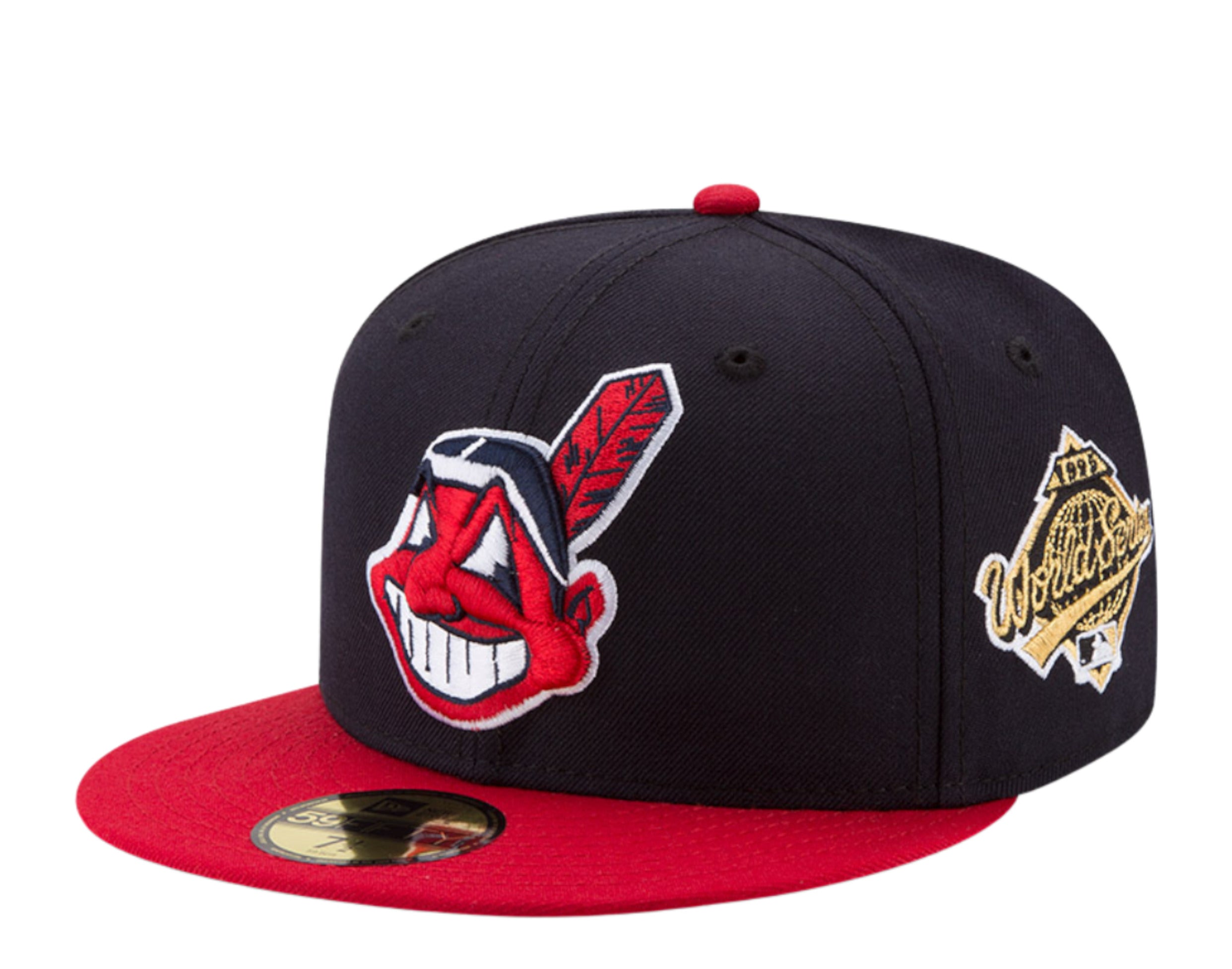 New Era 59Fifty MLB Cleveland Indians 1995 World Series Fitted Hat