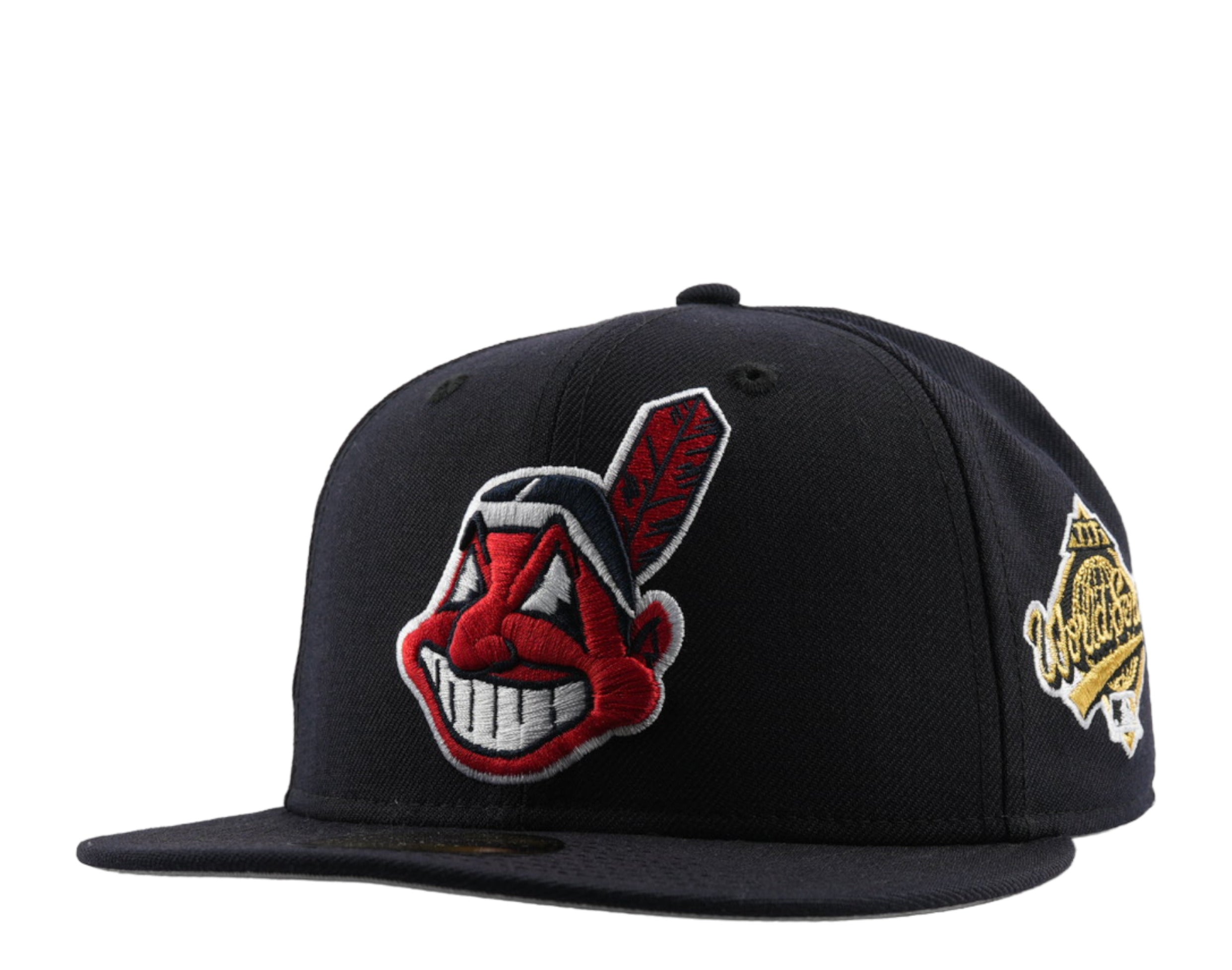 New Era 59Fifty MLB Cleveland Indians 1995 World Series Fitted Hat