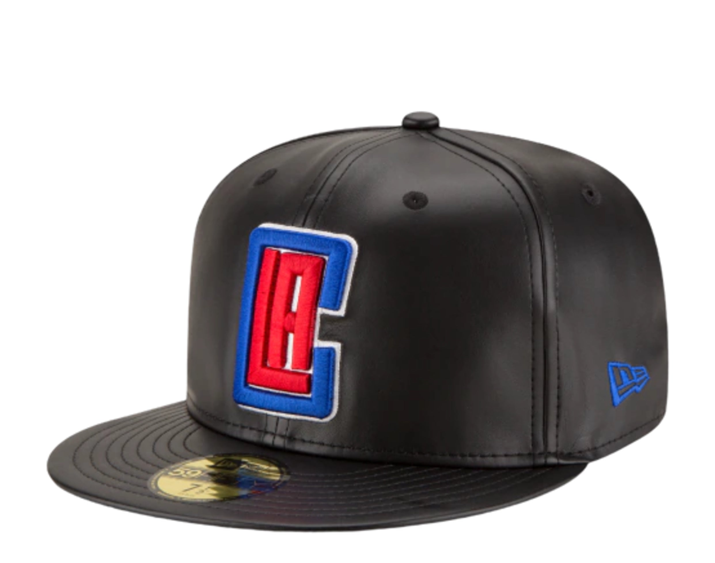 New Era 59Fifty NBA Los Angeles Clippers Team Faux Leather Fitted Hat