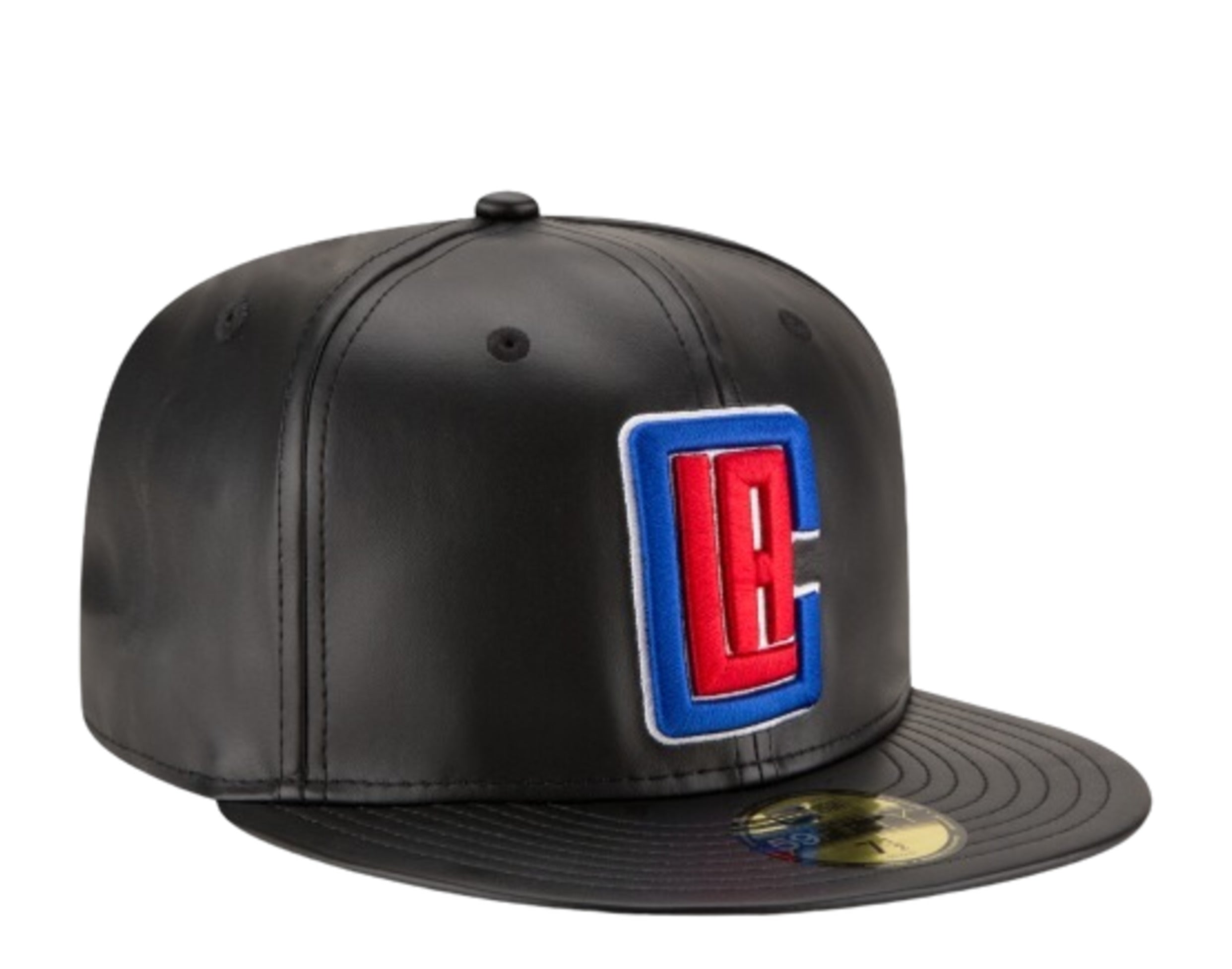 New Era 59Fifty NBA Los Angeles Clippers Team Faux Leather Fitted Hat