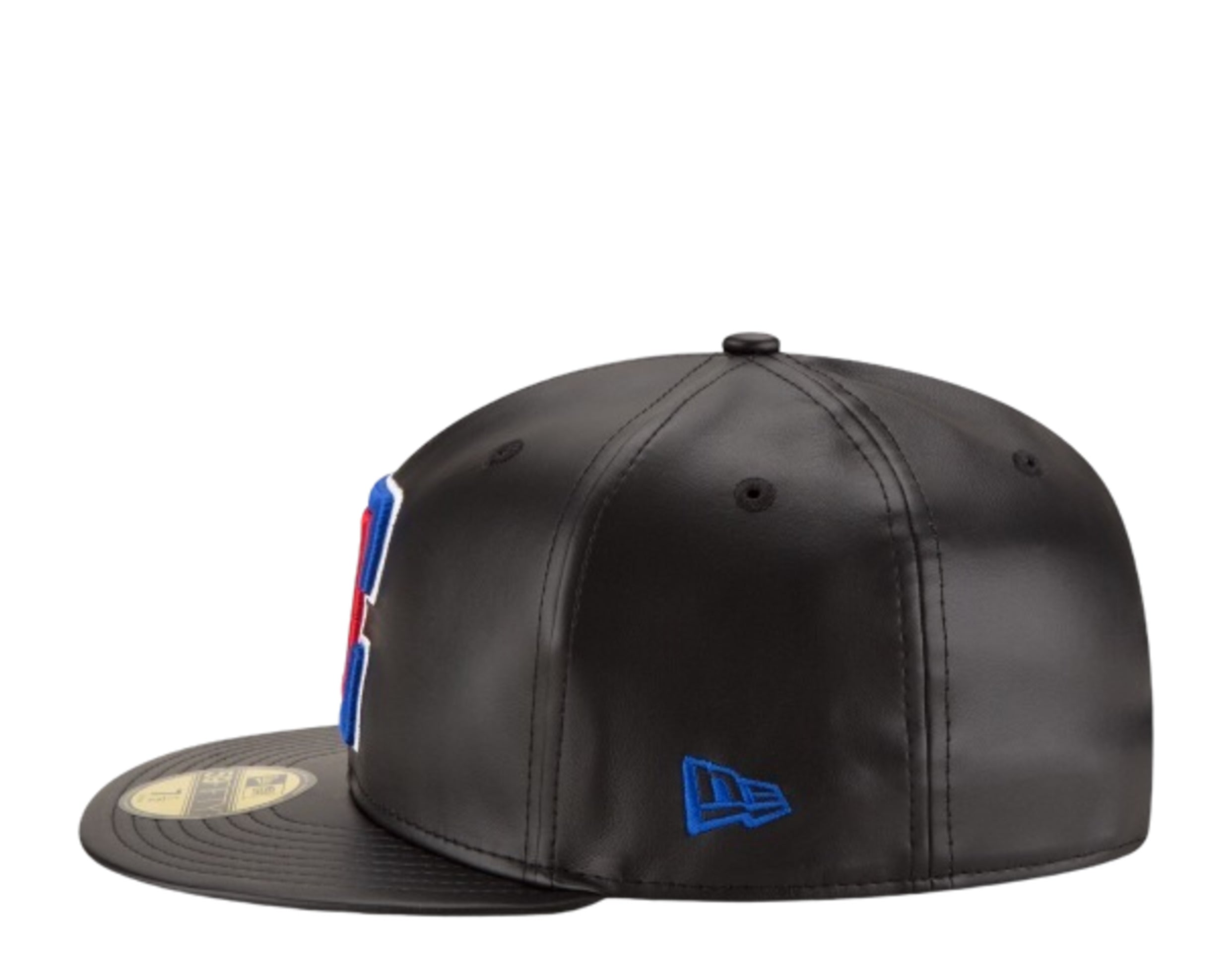 New Era 59Fifty NBA Los Angeles Clippers Team Faux Leather Fitted Hat