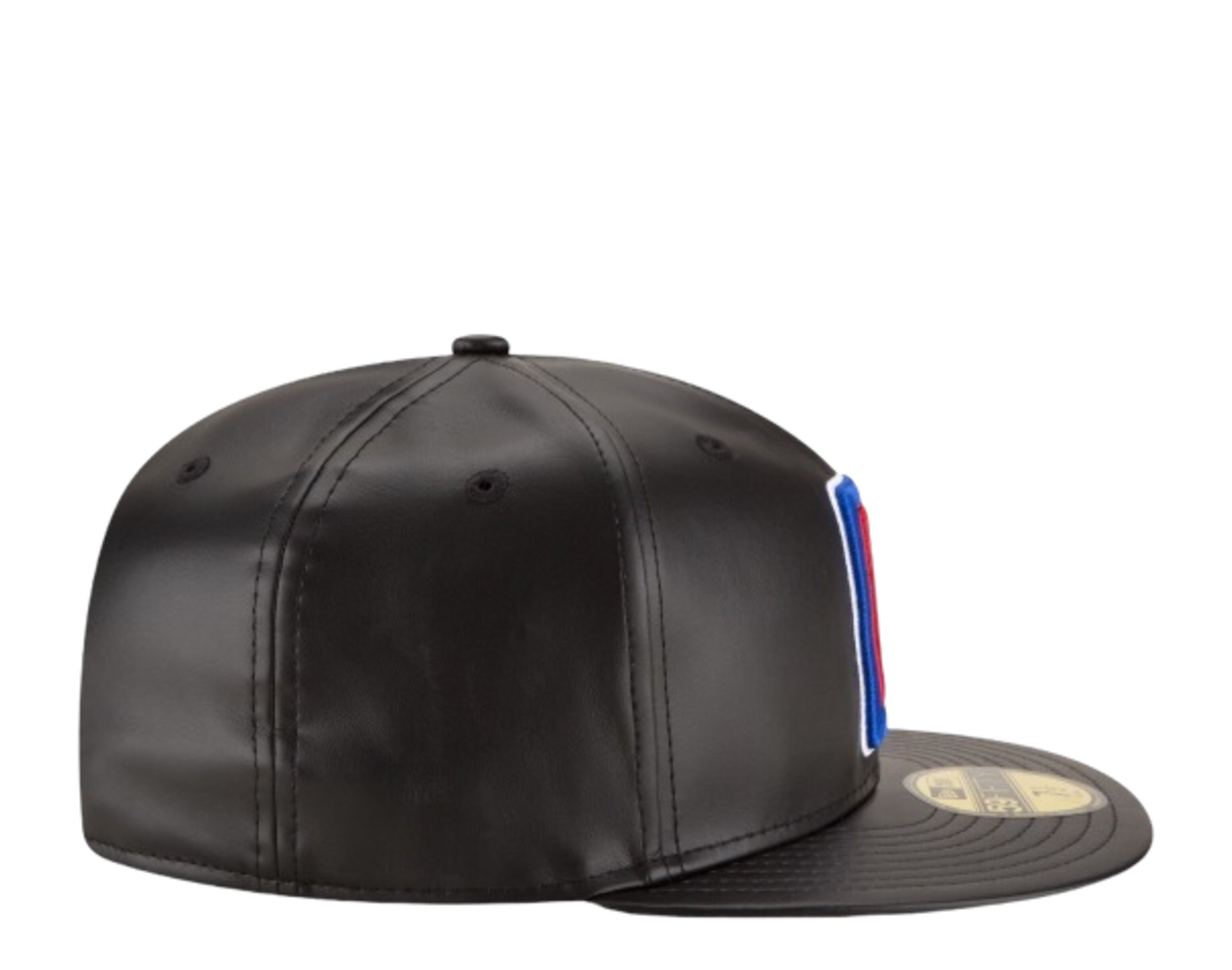 New Era 59Fifty NBA Los Angeles Clippers Team Faux Leather Fitted Hat