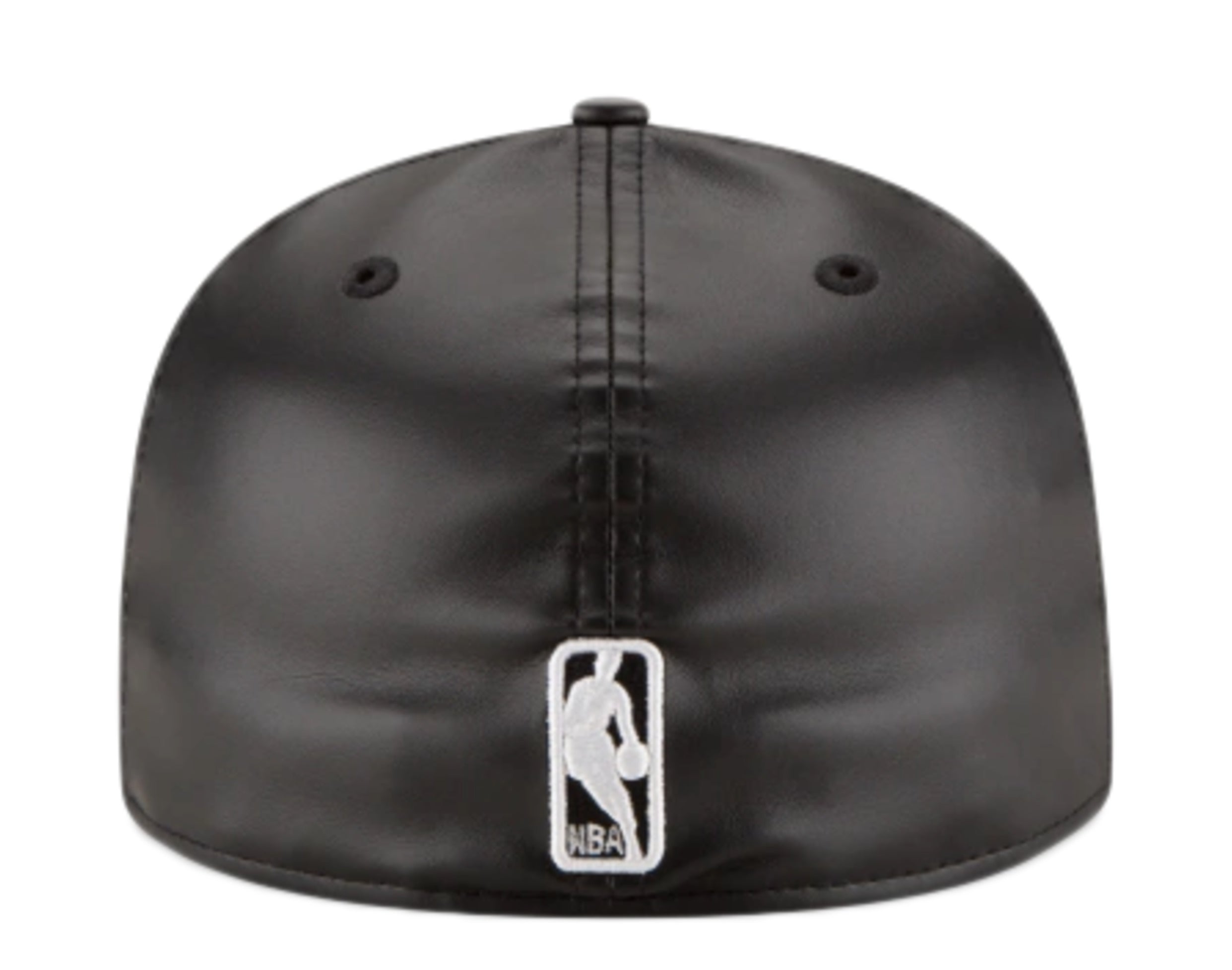 New Era 59Fifty NBA Brooklyn Nets Team Faux Leather Fitted Hat