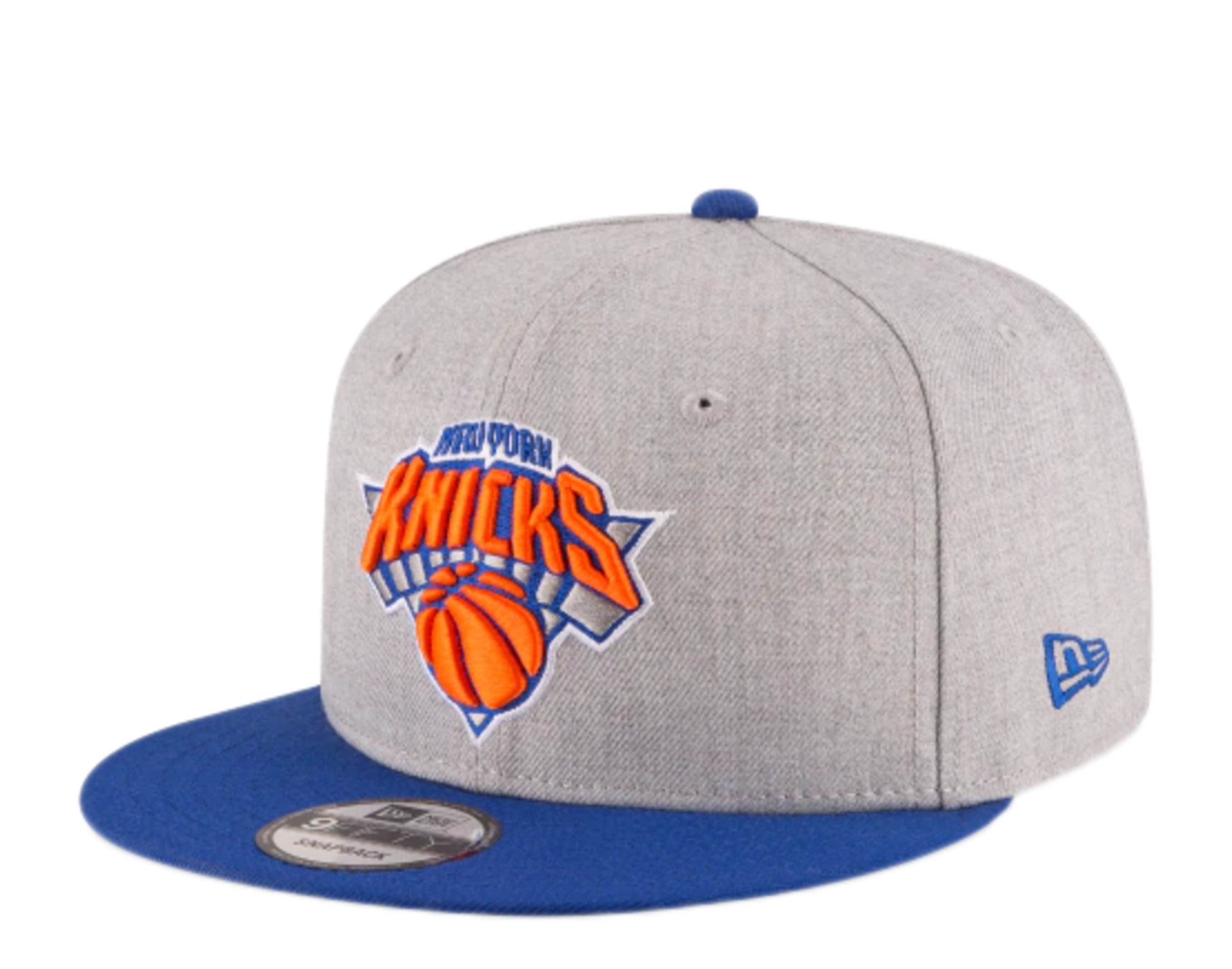 New Era 9Fifty NBA New York Knicks 2-Tone Heather Snapback Hat