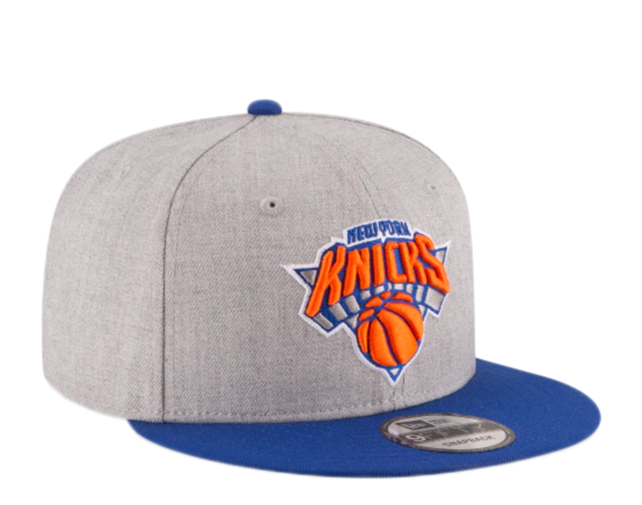 New Era 9Fifty NBA New York Knicks 2-Tone Heather Snapback Hat