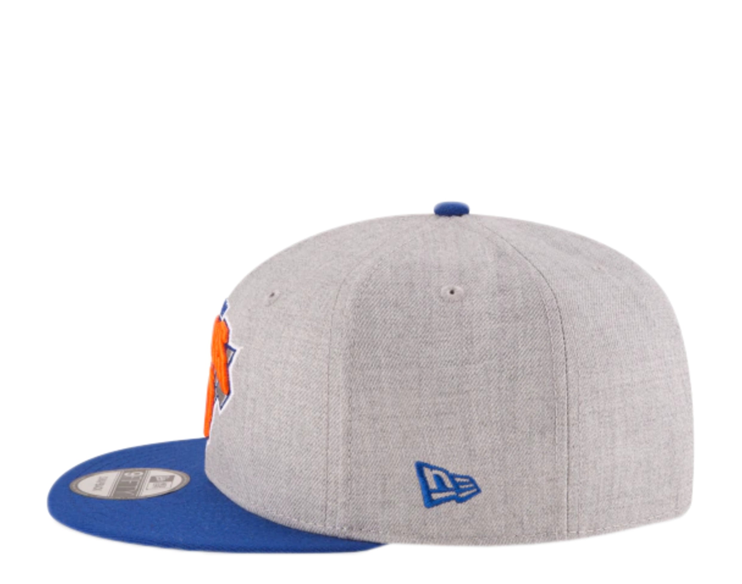 New Era 9Fifty NBA New York Knicks 2-Tone Heather Snapback Hat