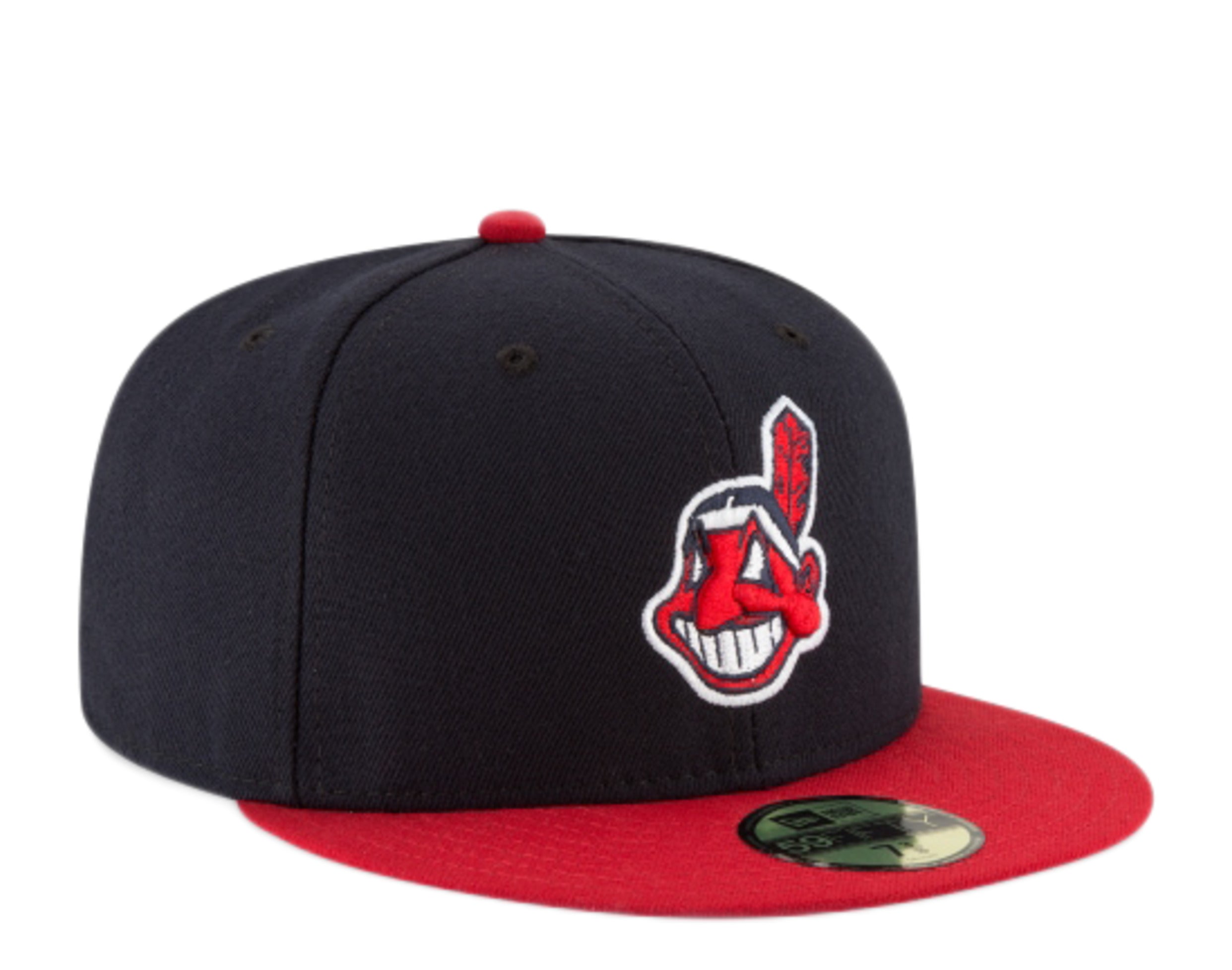 New Era 59Fifty MLB Cleveland Indians 2017 Authentic Collection Fitted Hat