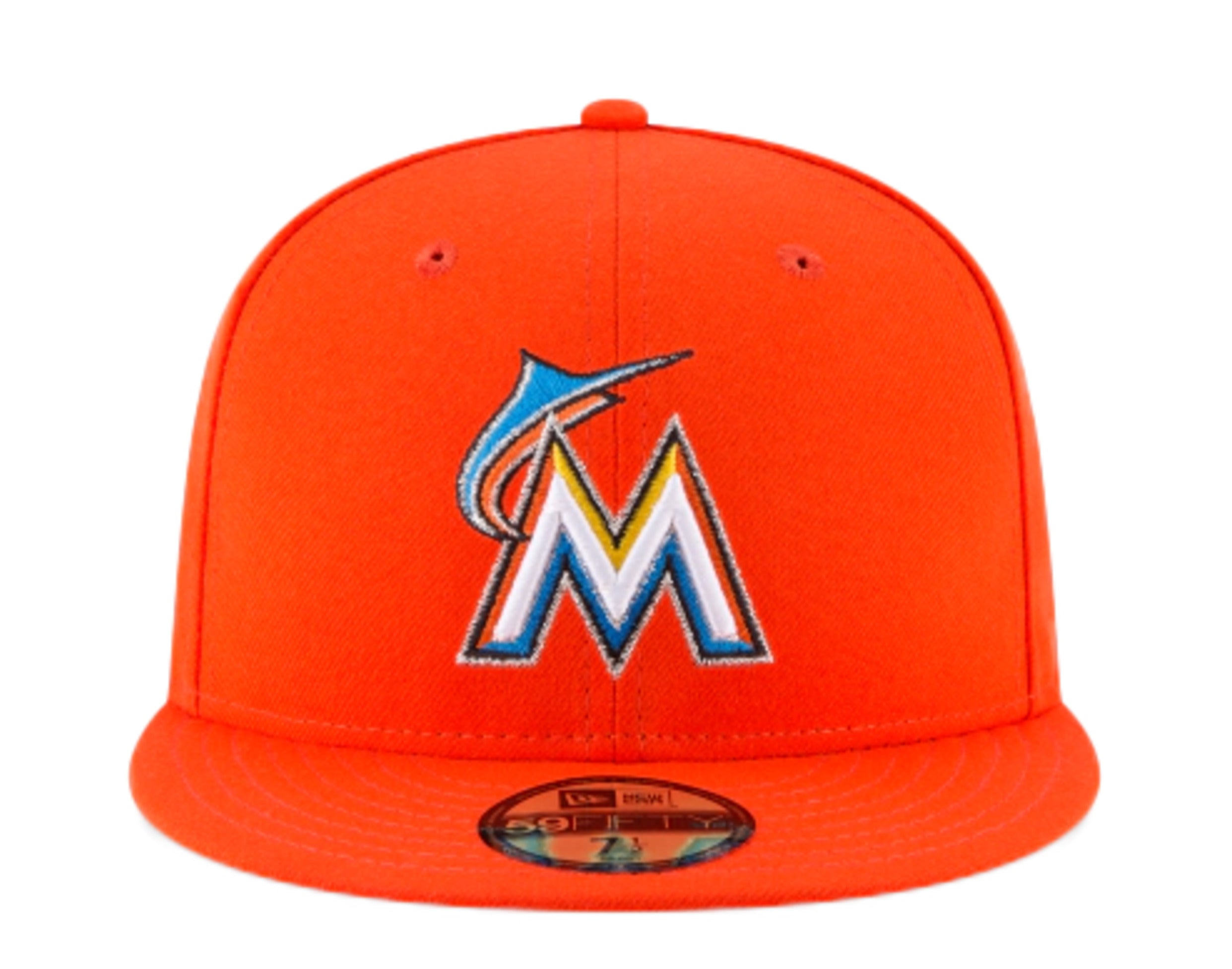 New Era 59Fifty MLB Miami Marlins RD On-Field Authentic Collection Fitted Hat