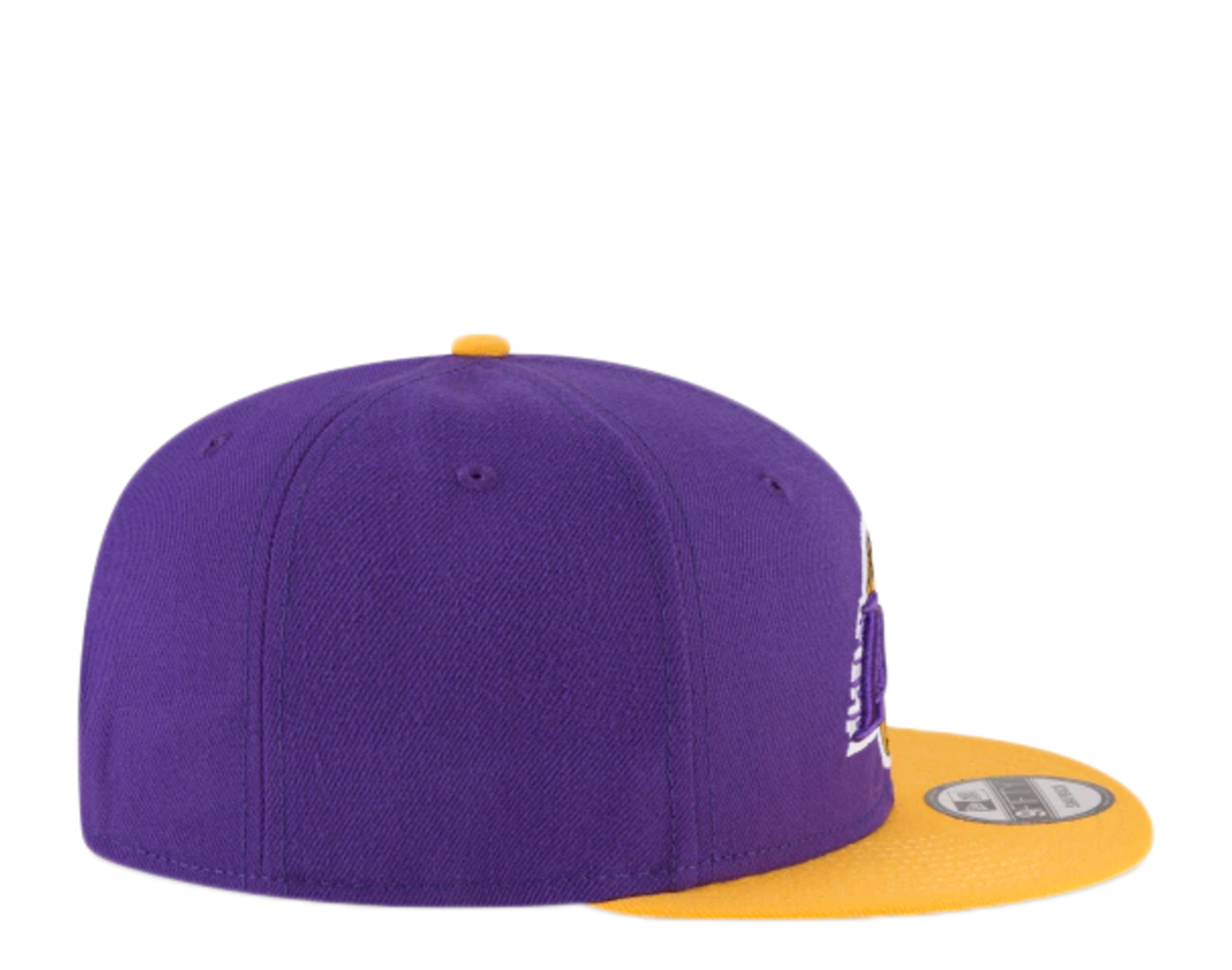 New Era Men's New Era Yellow/Red Los Angeles Lakers Fall Leaves 2