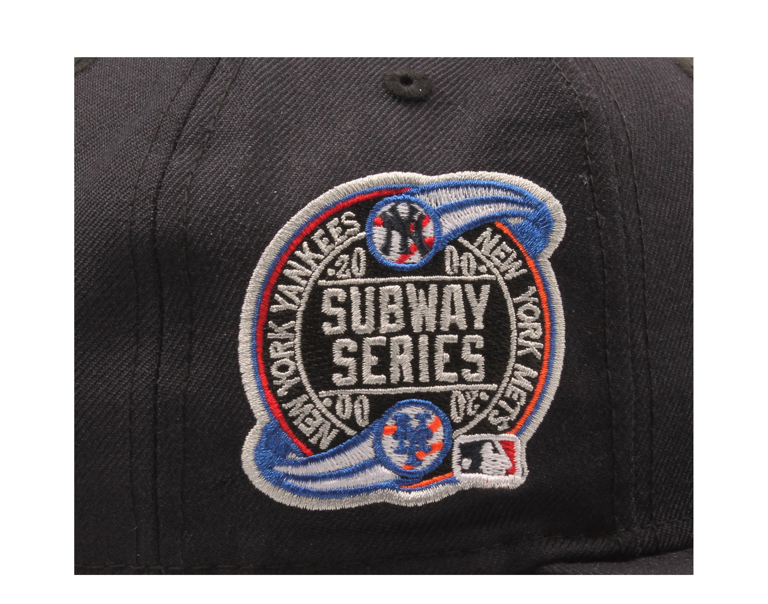 New Era x NYCMode 59Fifty MLB New York Yankees 2000 Subway Series Fitted W/ Pink Undervisor