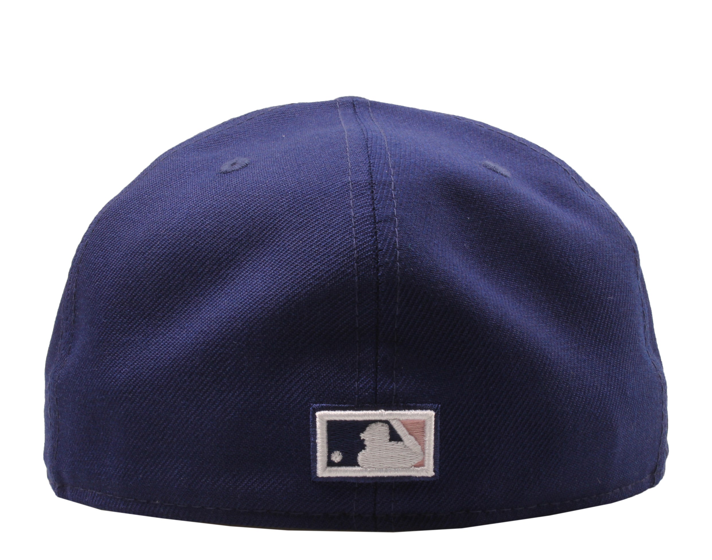 New Era x NYCMode 59Fifty MLB Los Angeles Dodgers 1963 World Series Fitted W/ Pink Undervisor