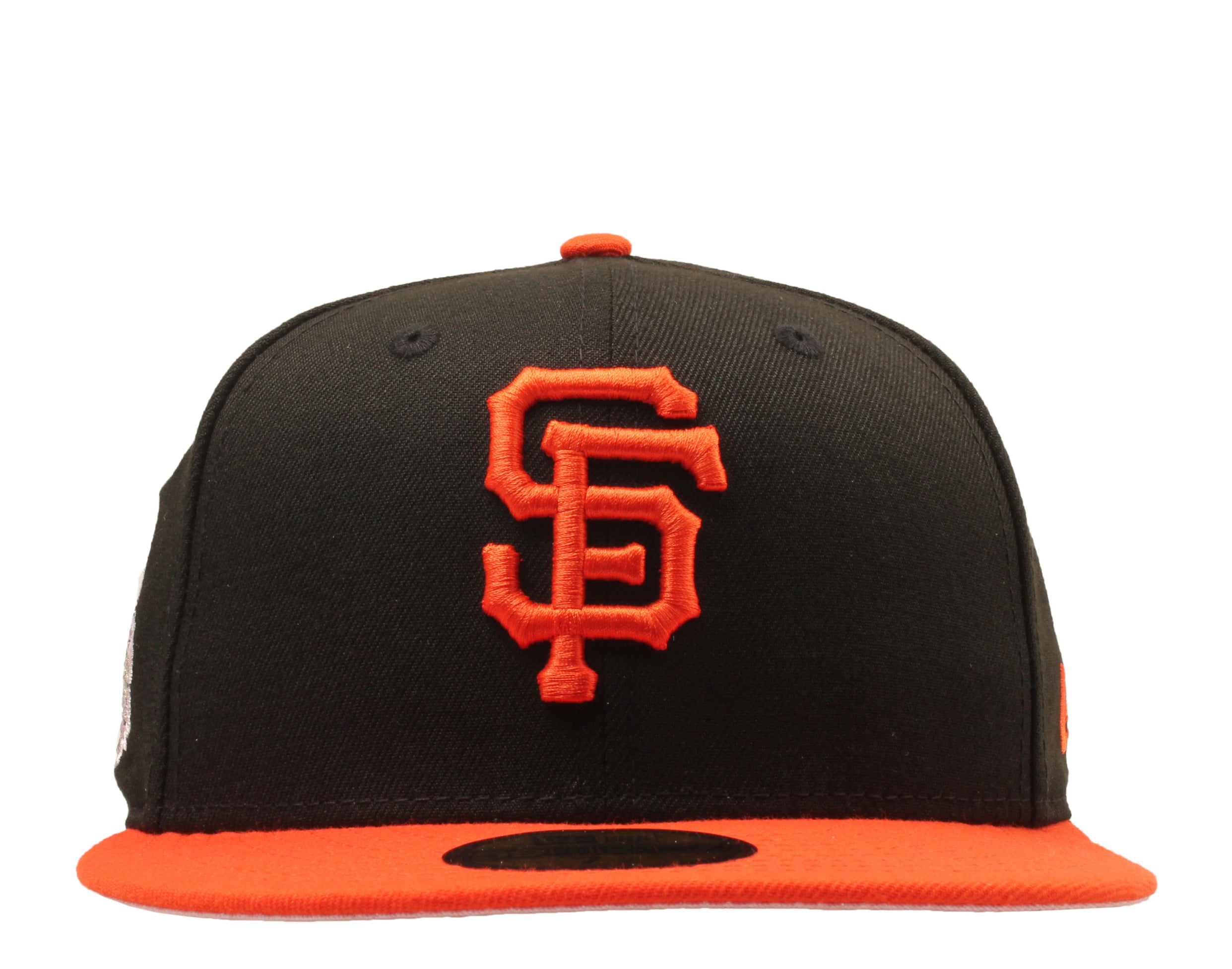 New Era x NYCMode 59Fifty MLB San Francisco Giants 2012 World Series Fitted W/ Pink Undervisor